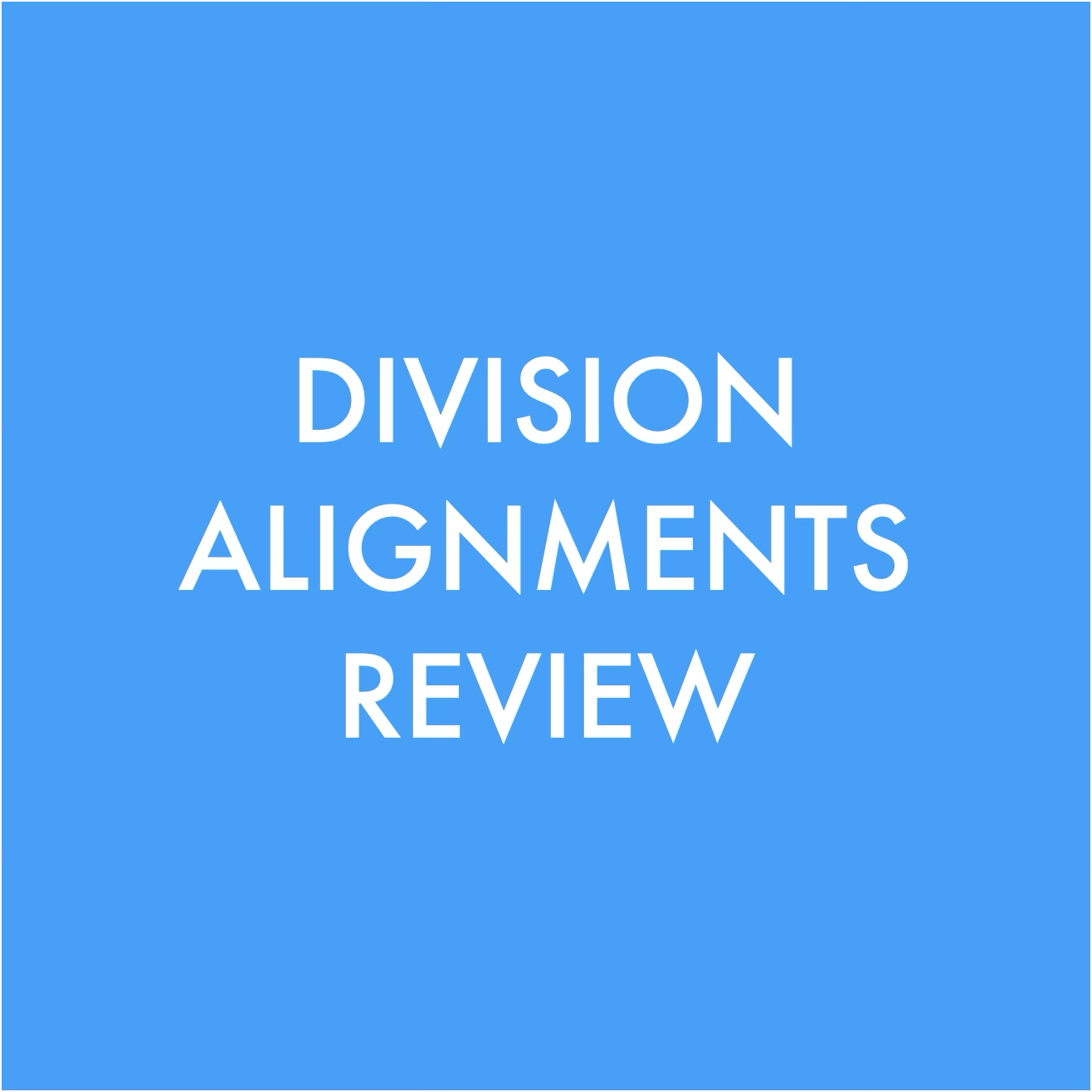 Division Alignments Review for Elite Travel U8-U14