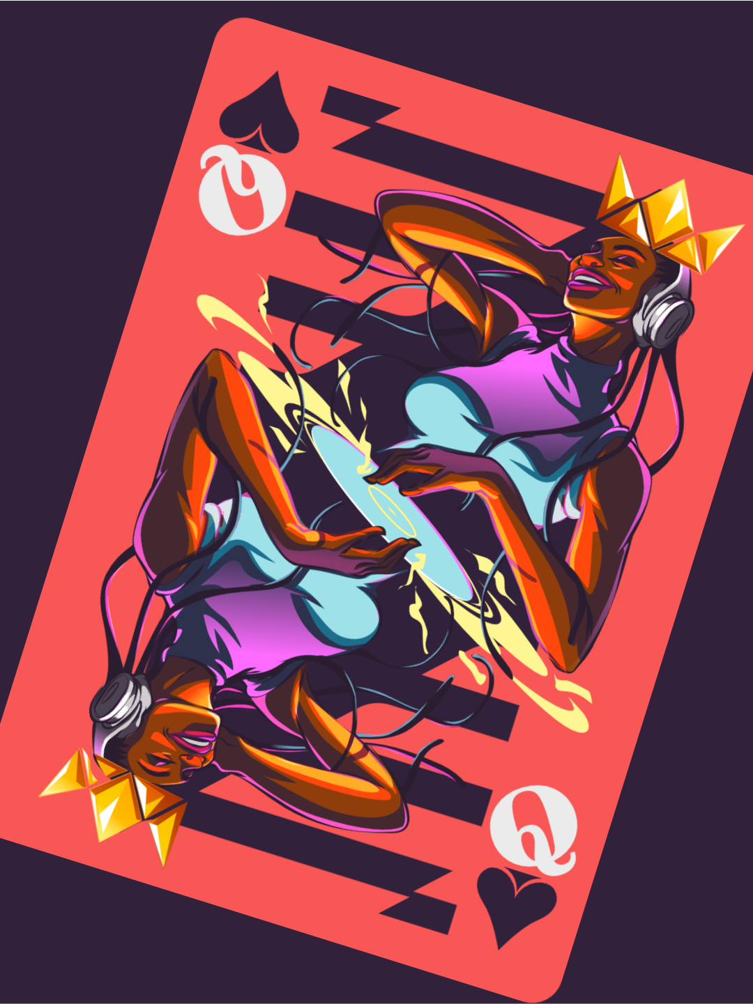 KING OF SPADES: the Four pillars of Hip-hop x playing card deck