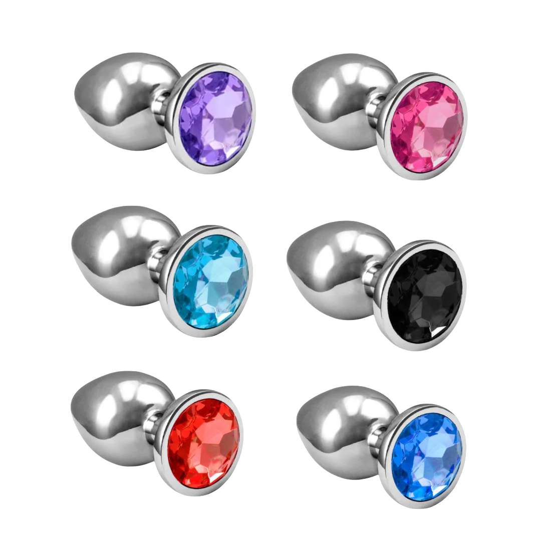 Plug Anal M de Aço Inox