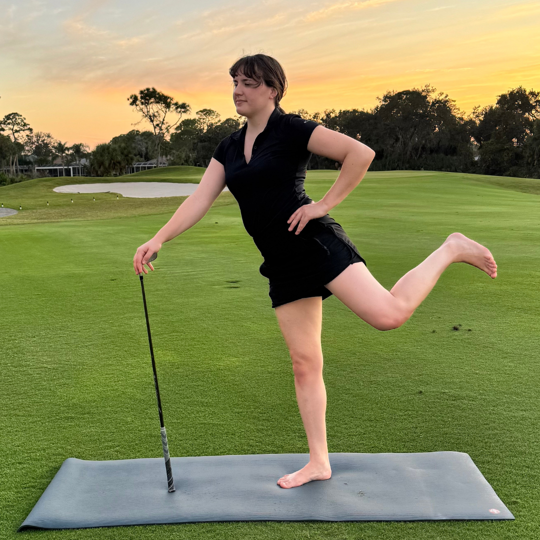 Hip Circle Mobility with Golf Club