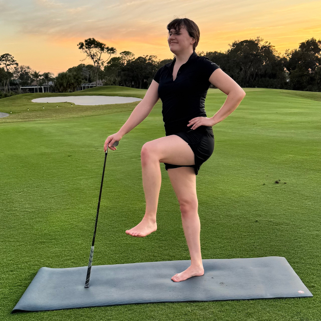 Hip Circle Mobility with Golf Club