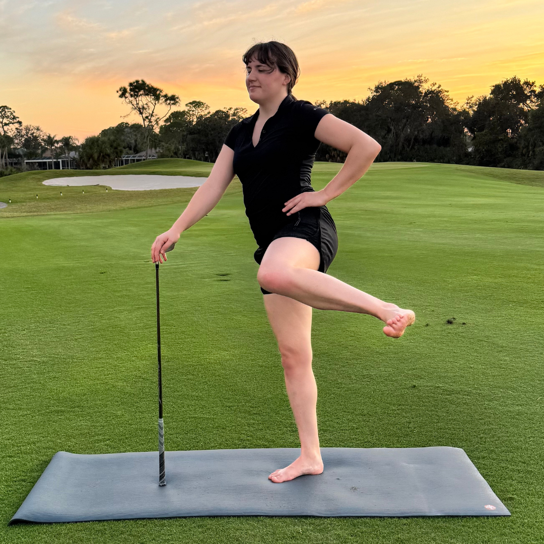 Hip Circle Mobility with Golf Club