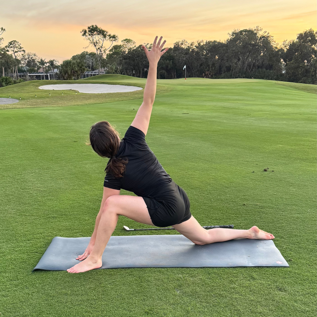 Lizard Lunge Mobility for Golfers