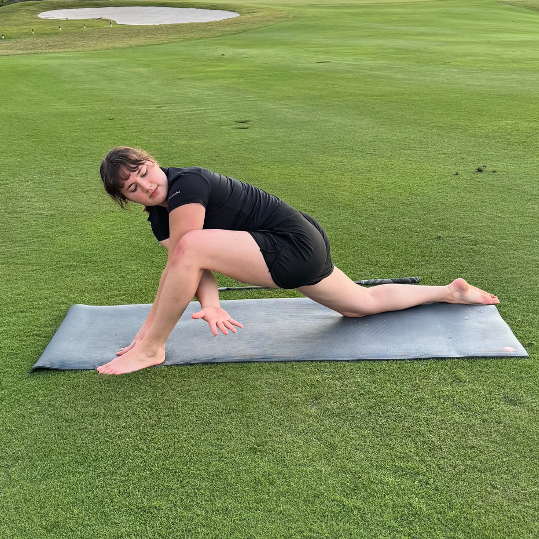 Lizard Lunge Mobility for Golfers