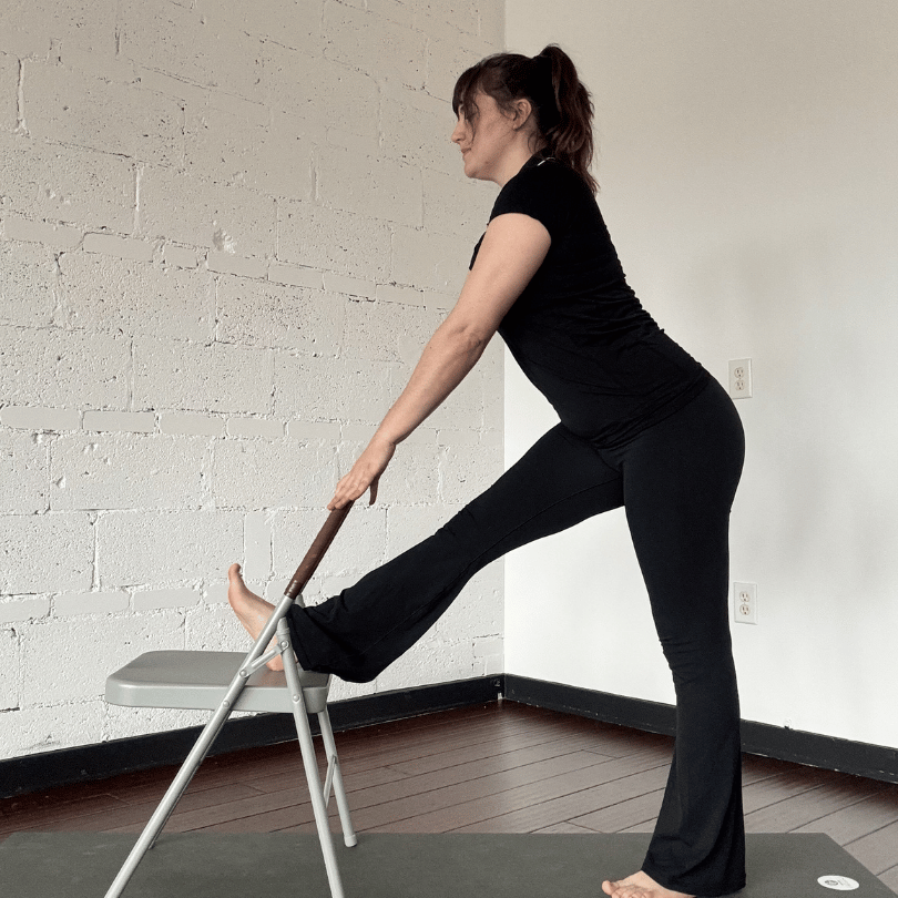 Hamstring Stretch with Chair