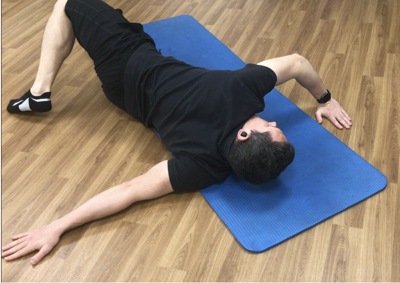Prone Shoulder Stretch