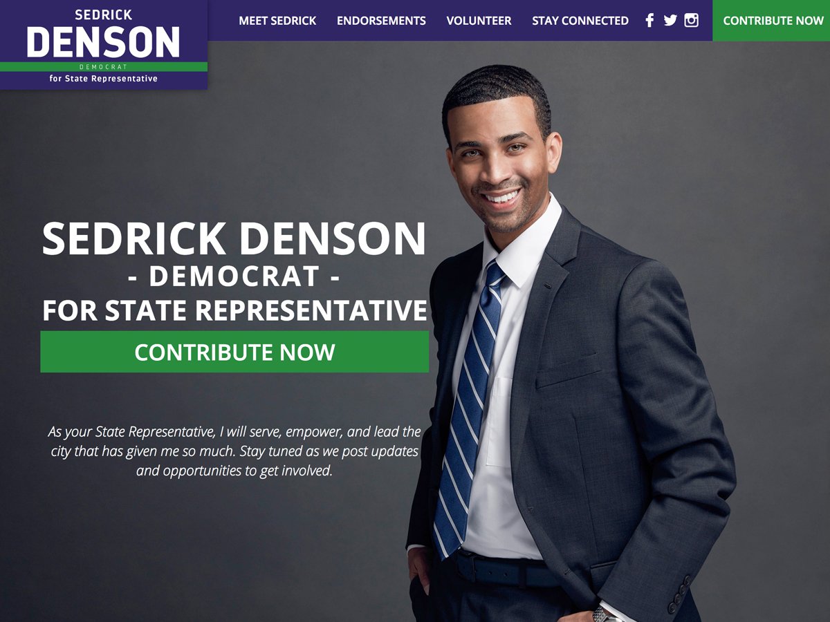 Sedrick Denson for Ohio House District 33