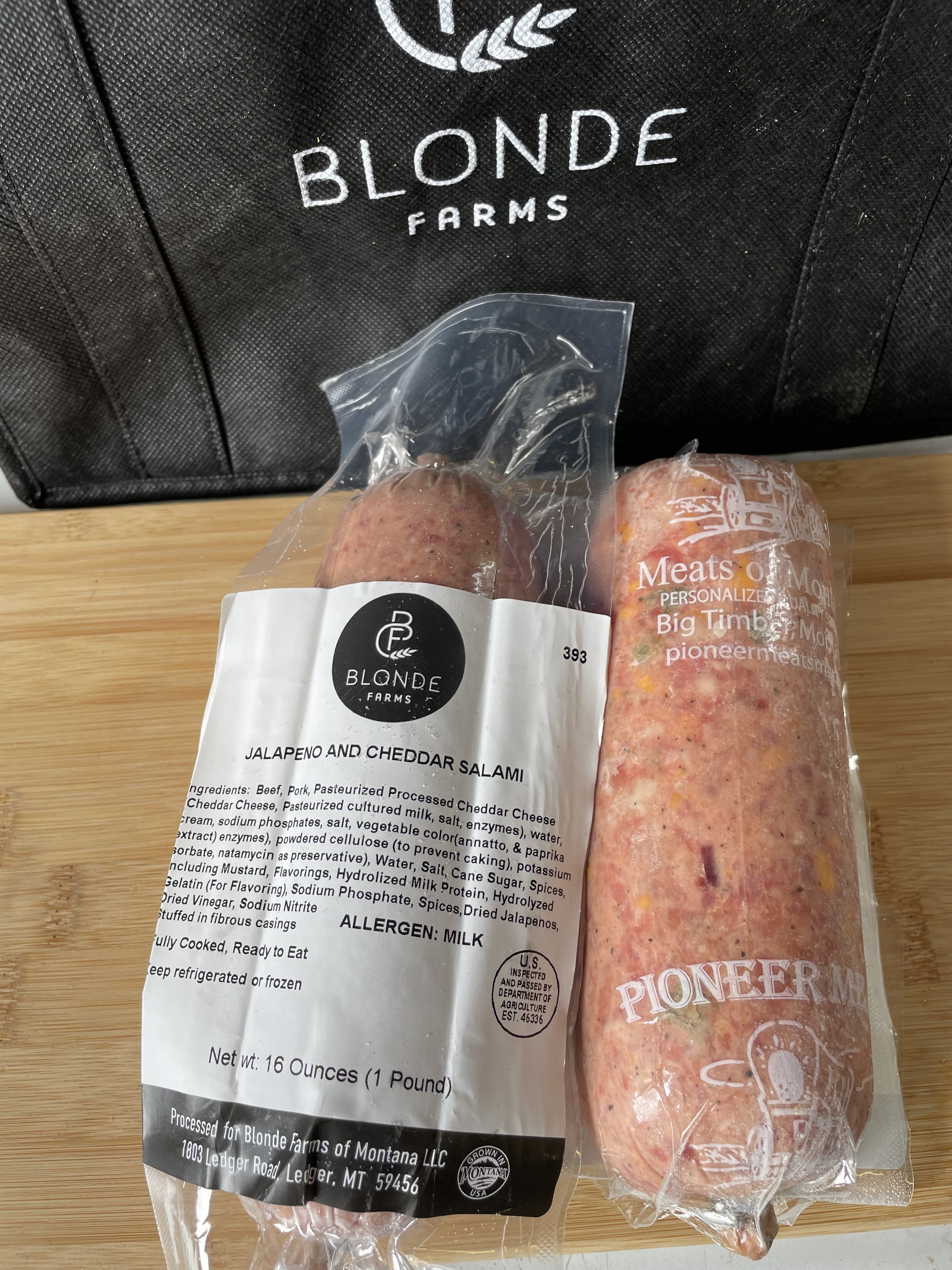 Jalapeño Cheddar Salami