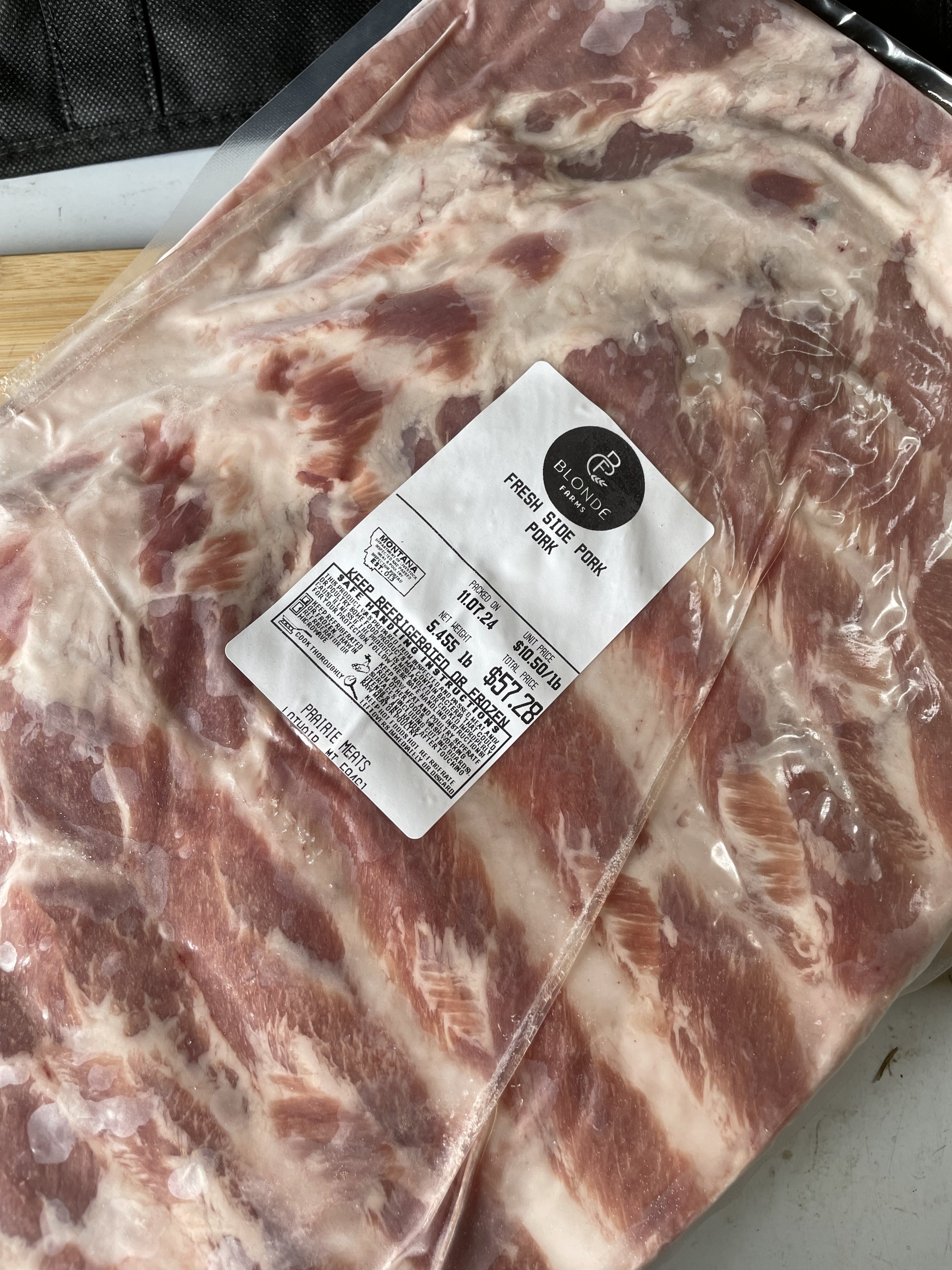 Fresh Pork Belly