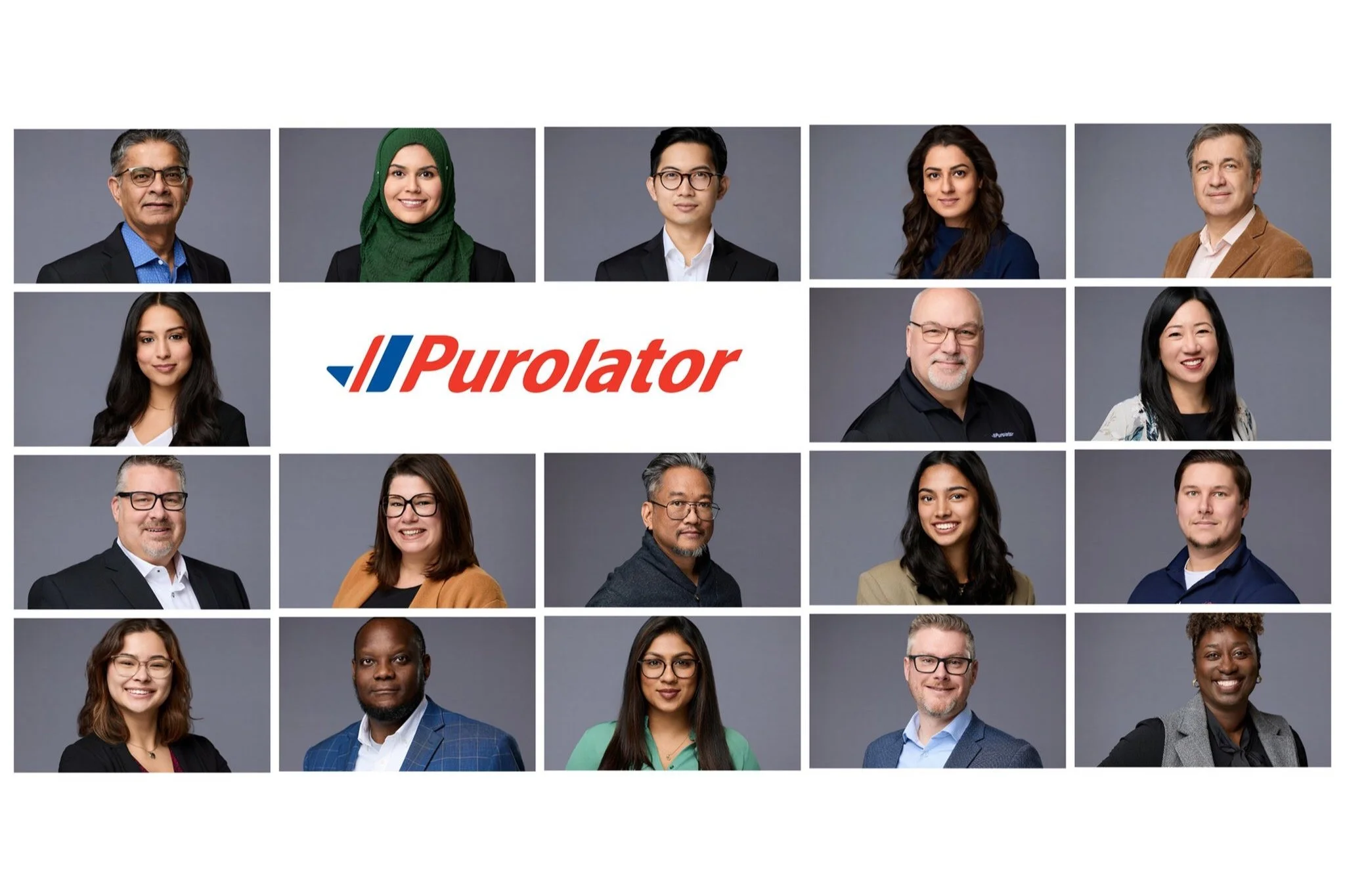 Headshot Booth for Purolator's Toronto Corporate Event