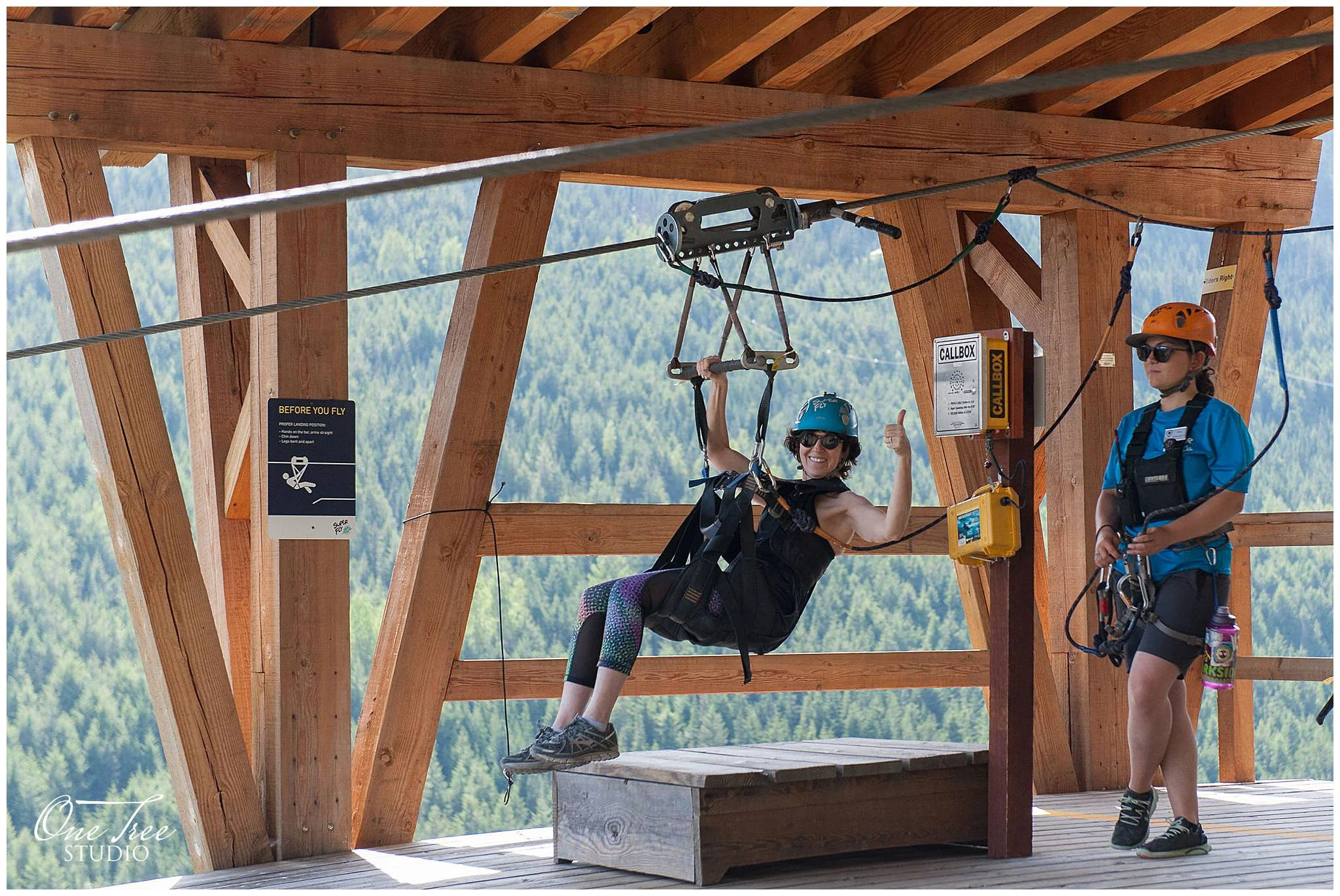 Whistler Ziplining Event Photographer