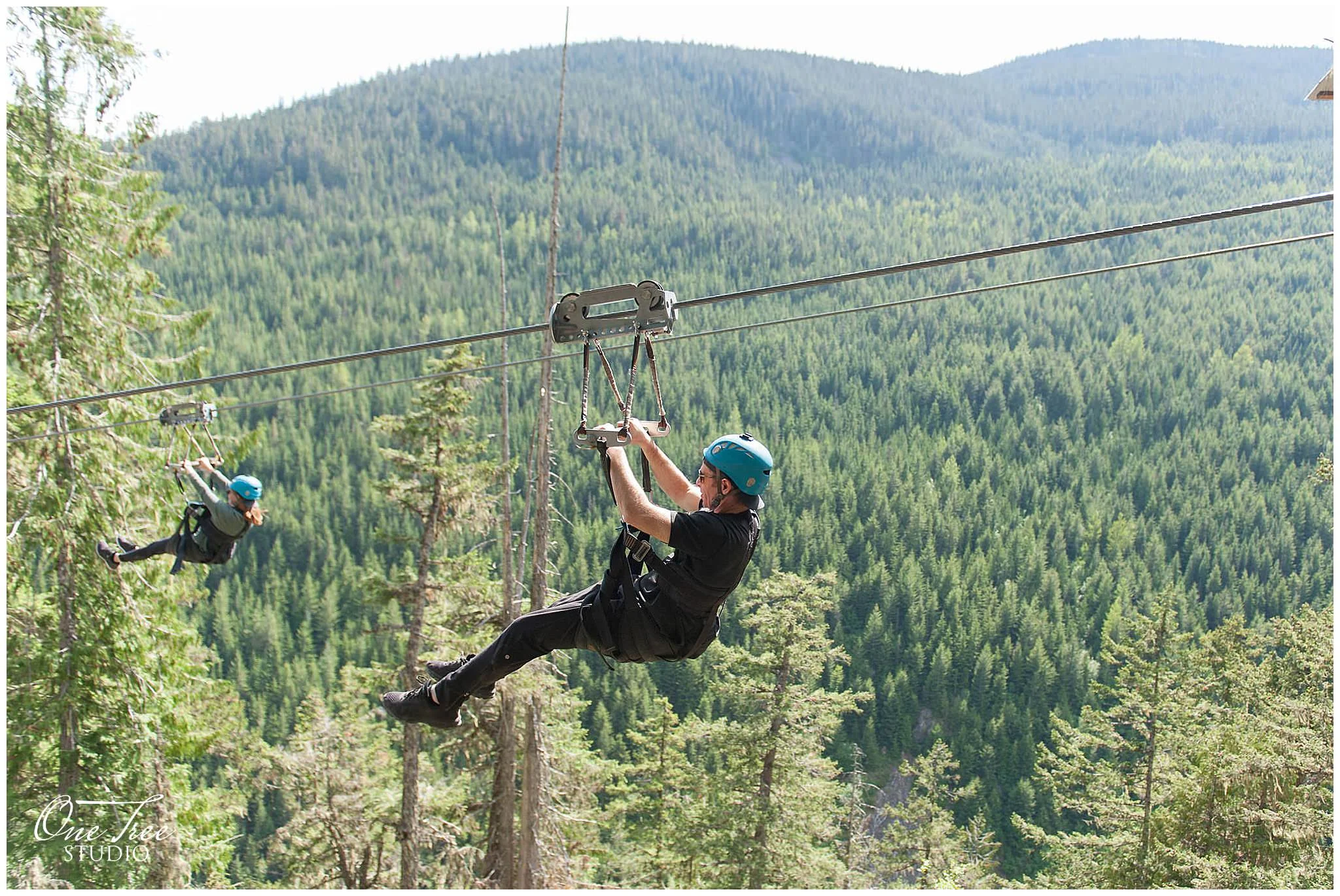 Whistler Ziplining Event Photographer