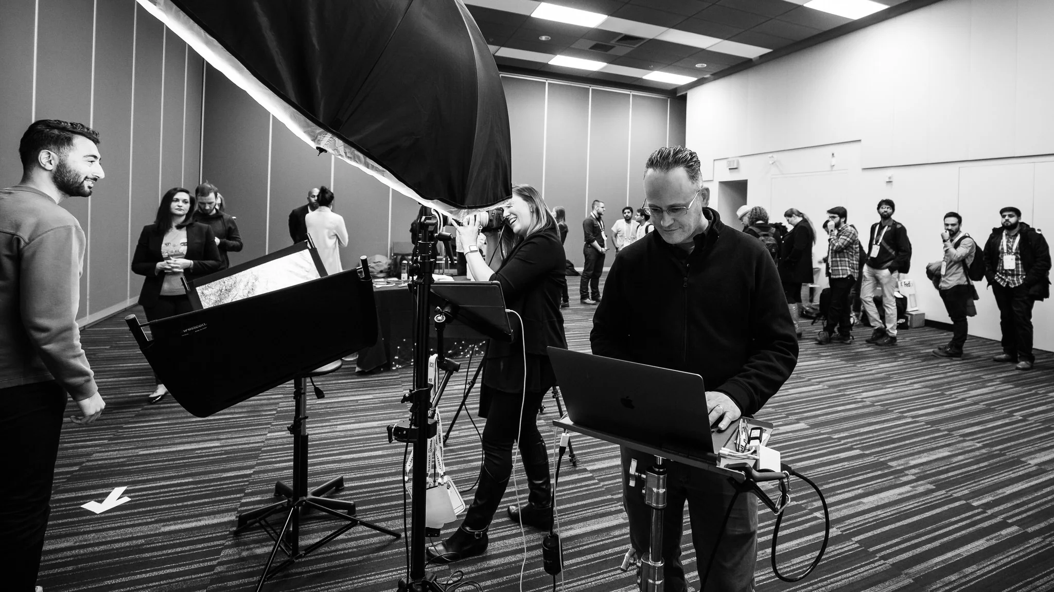 Conference Headshot Lounge: NeurIPS 2018 at the Palais des Congrès de Montréal