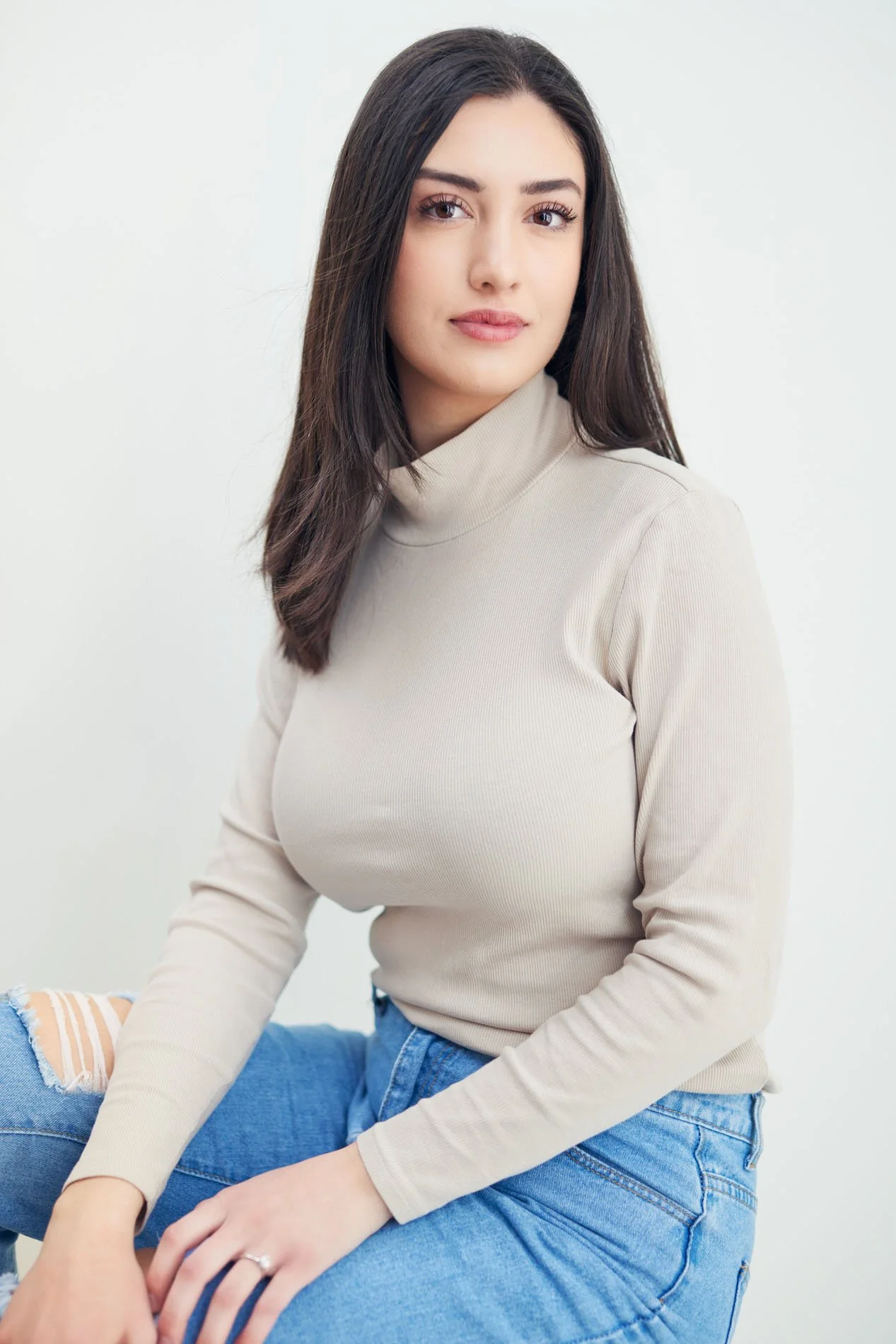 Lifestyle Photoshoot for Branding update of young professional light background