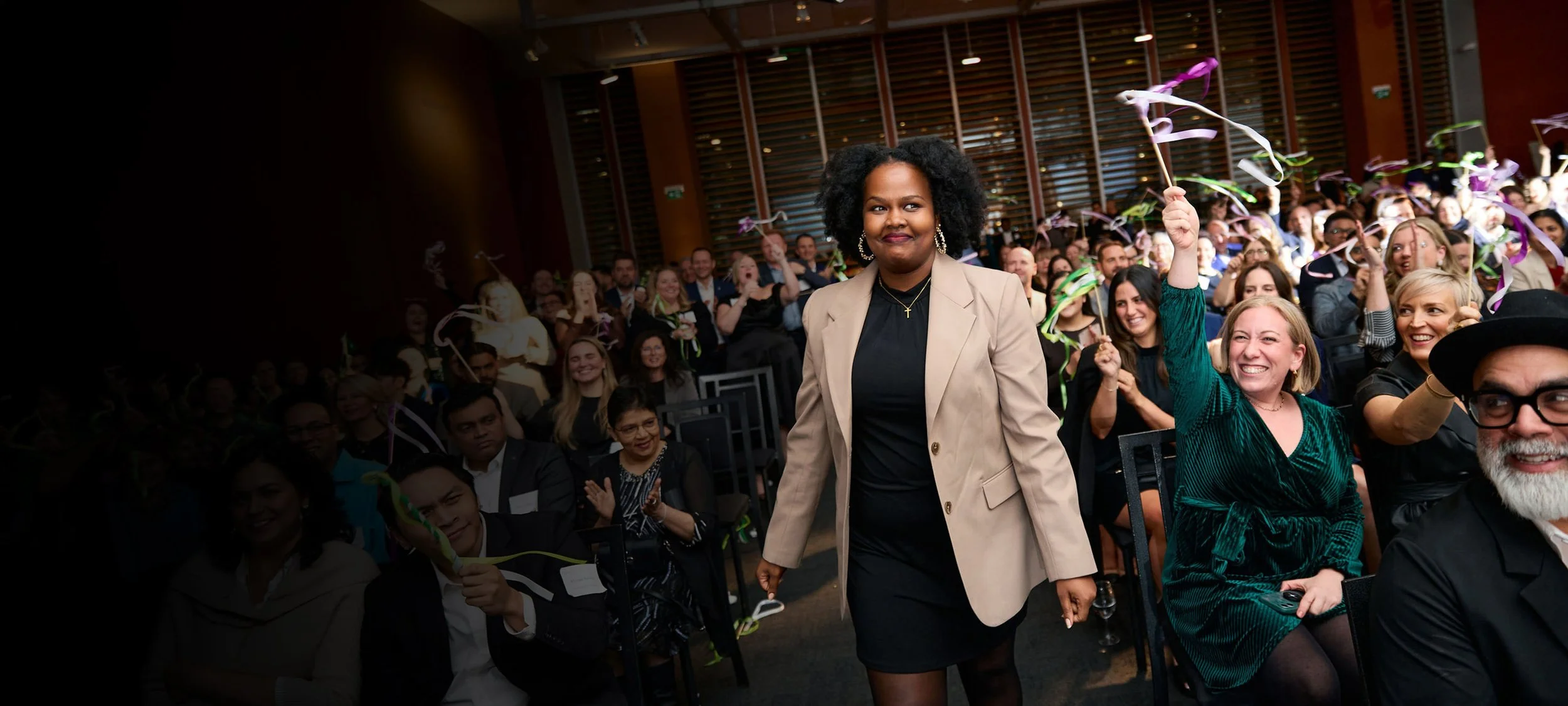 Guests enjoying a professionally photographed corporate event