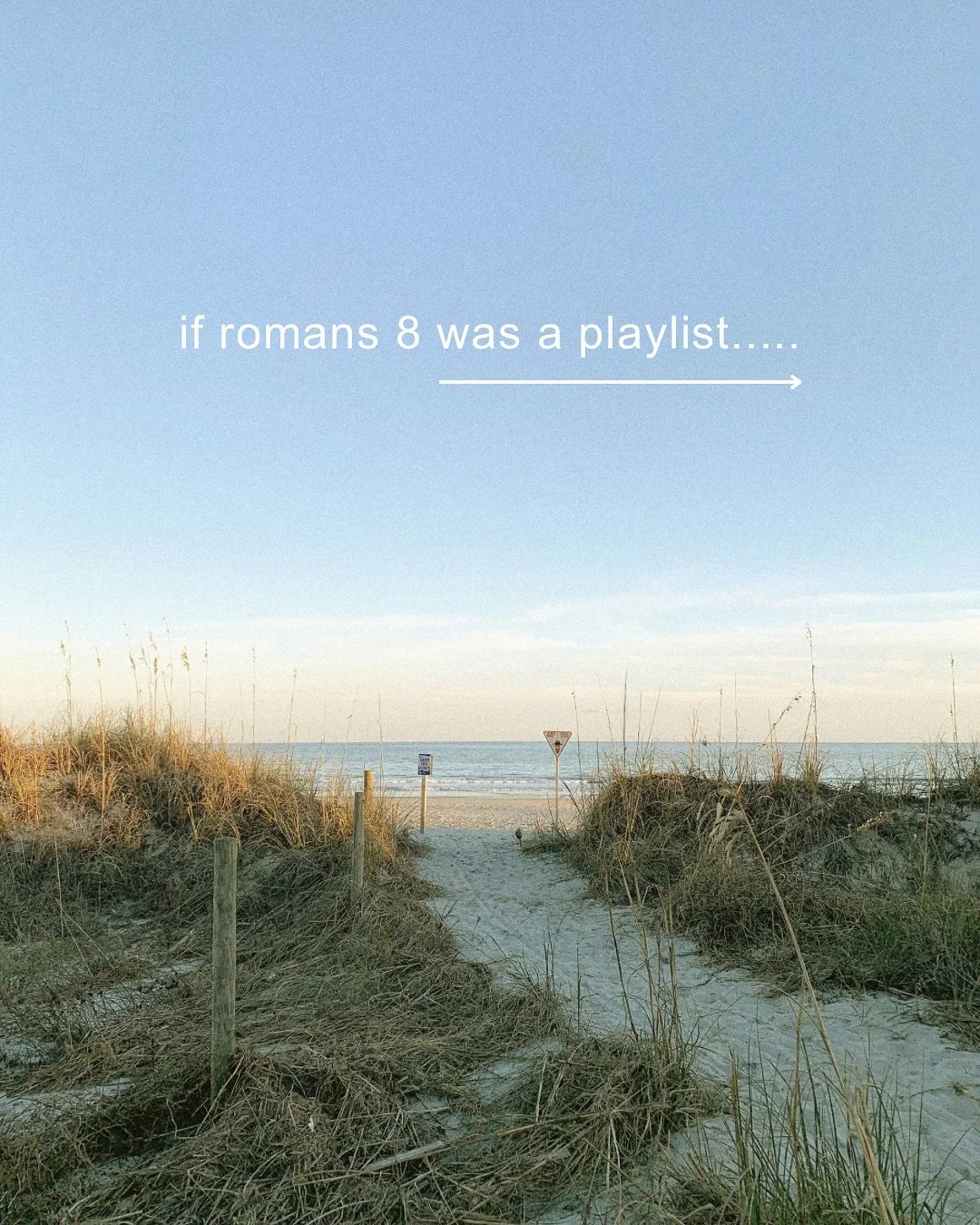 if romans 8 was a playlist&hellip;..it might look a lil something like this!!👀