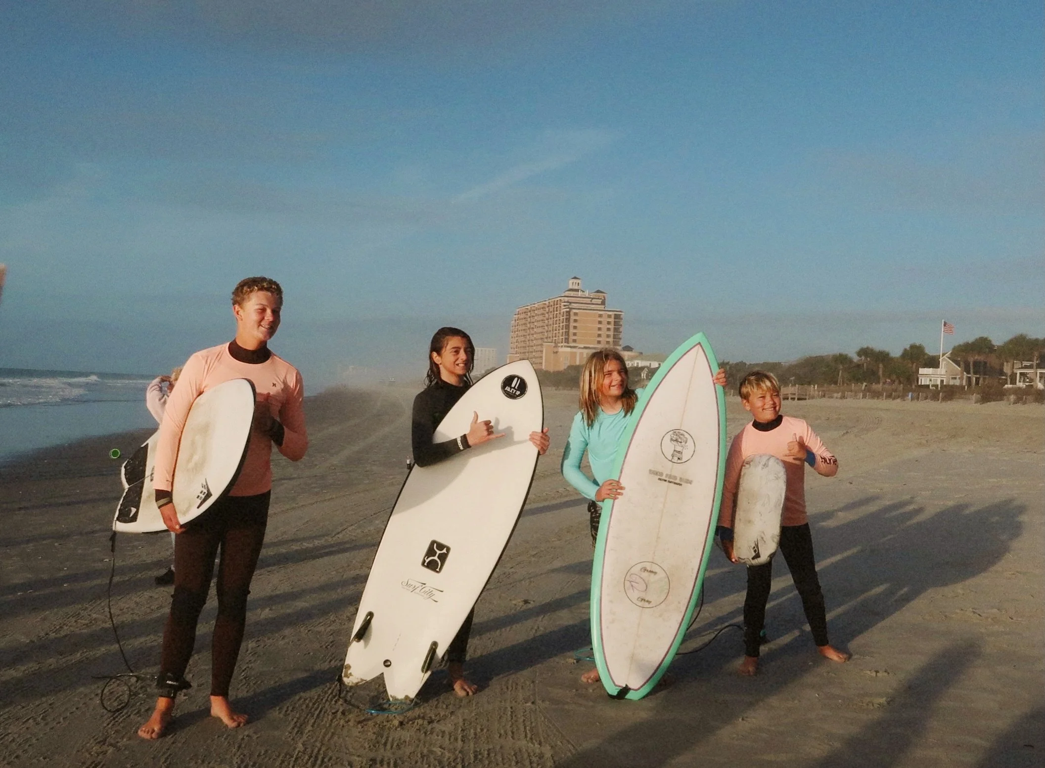 AT-HOMES &mdash;&mdash;> AT-BEACH☀️🌊 

Every summer we take a break from our At-Homes but this year we will be doing an &ldquo;At-Beach&rdquo; hang out each week! 

Wednesday nights // 6-8pm // 65th Avenue Beach 

Bring a board &amp; some friends
