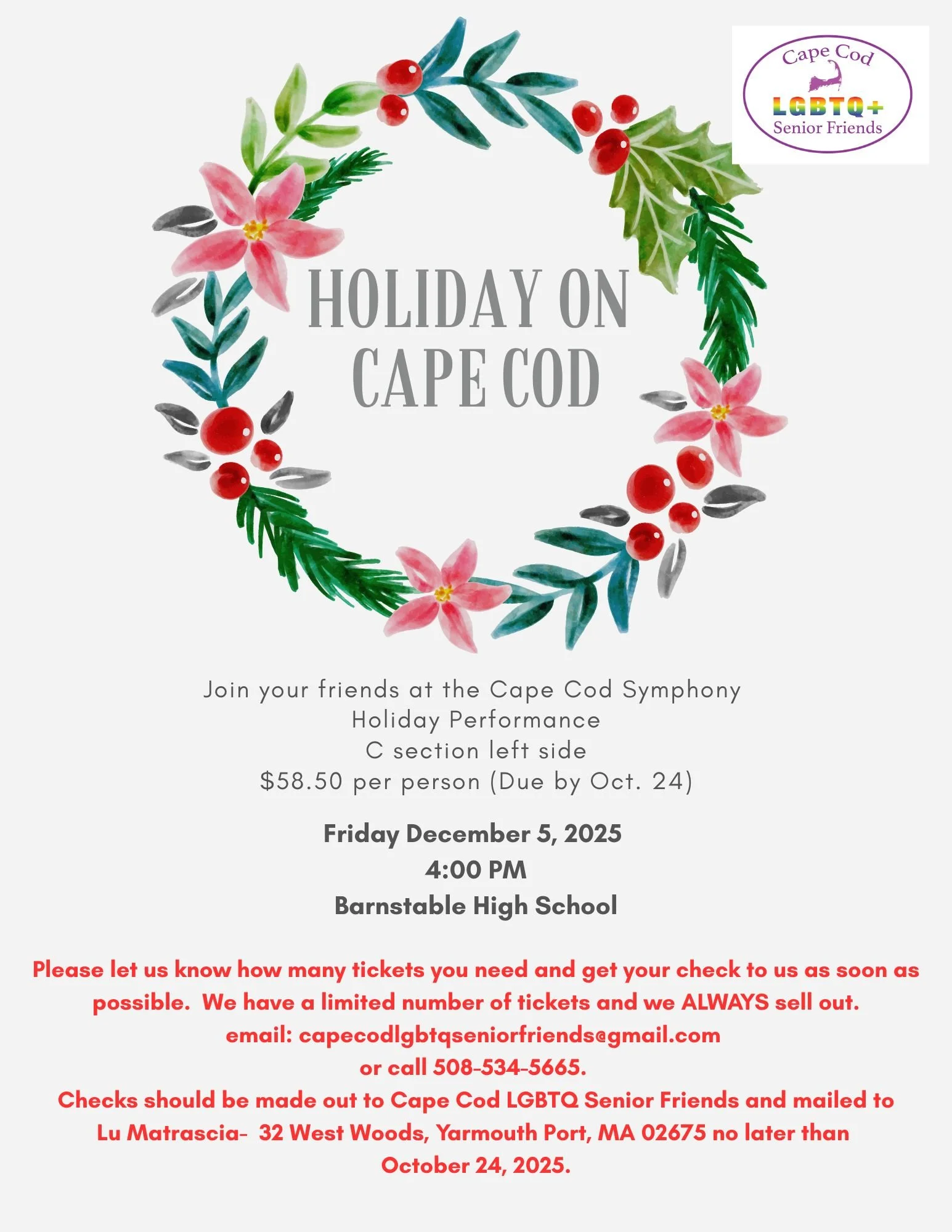 Holiday on Cape Cod Cape Cod Symphony Holiday Performance