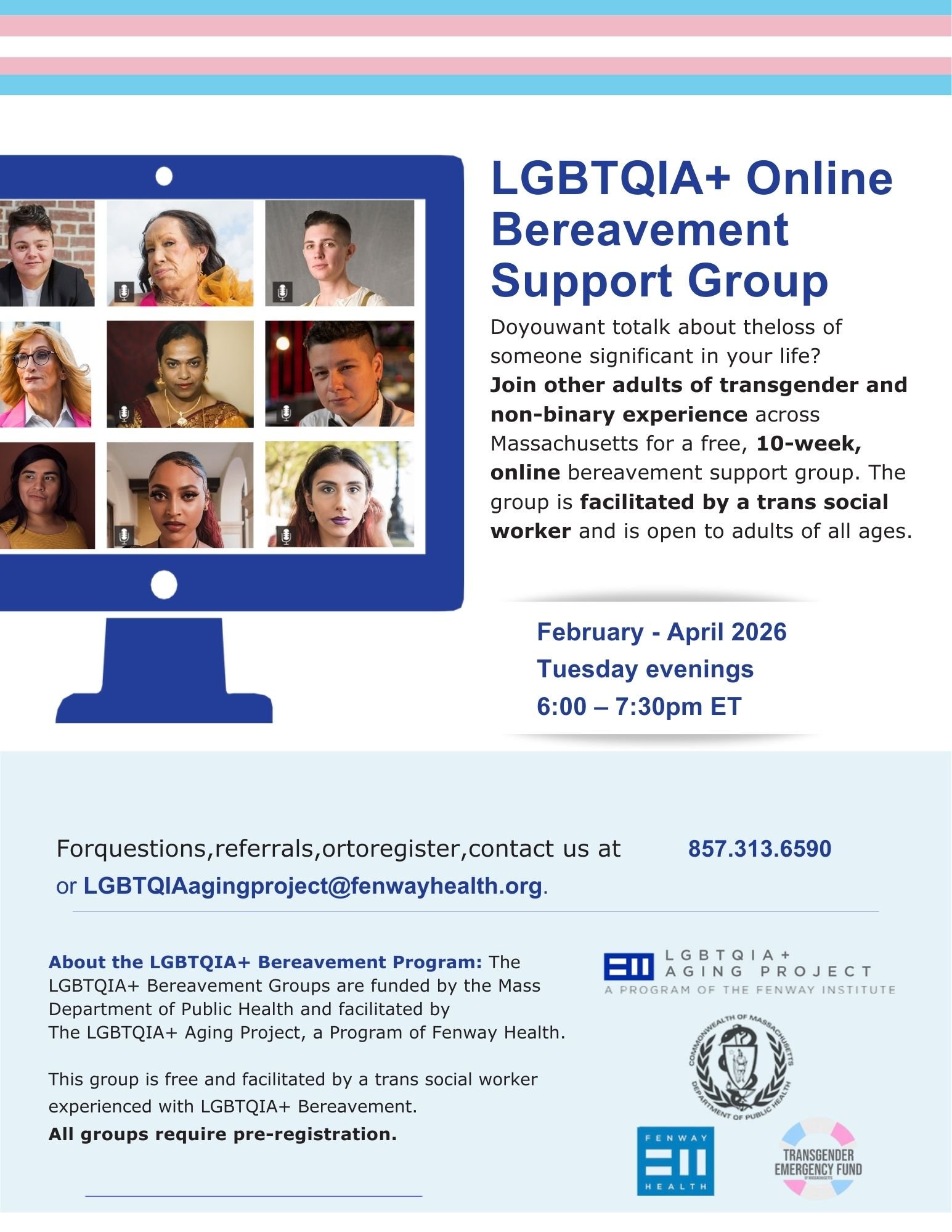 LGBTQIA virtual bereavement support 