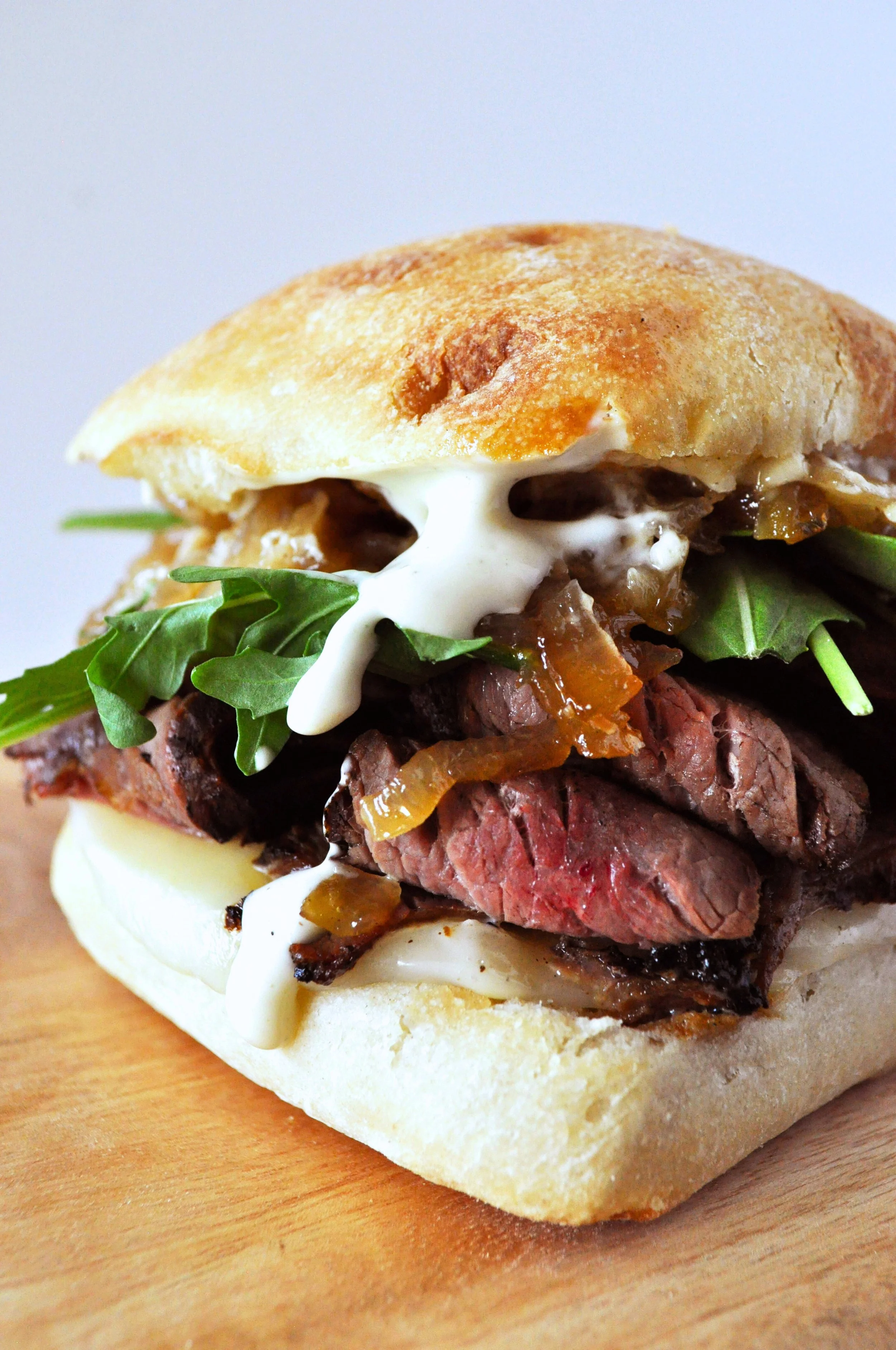 Steak Sandwiches & Roasted Carrots