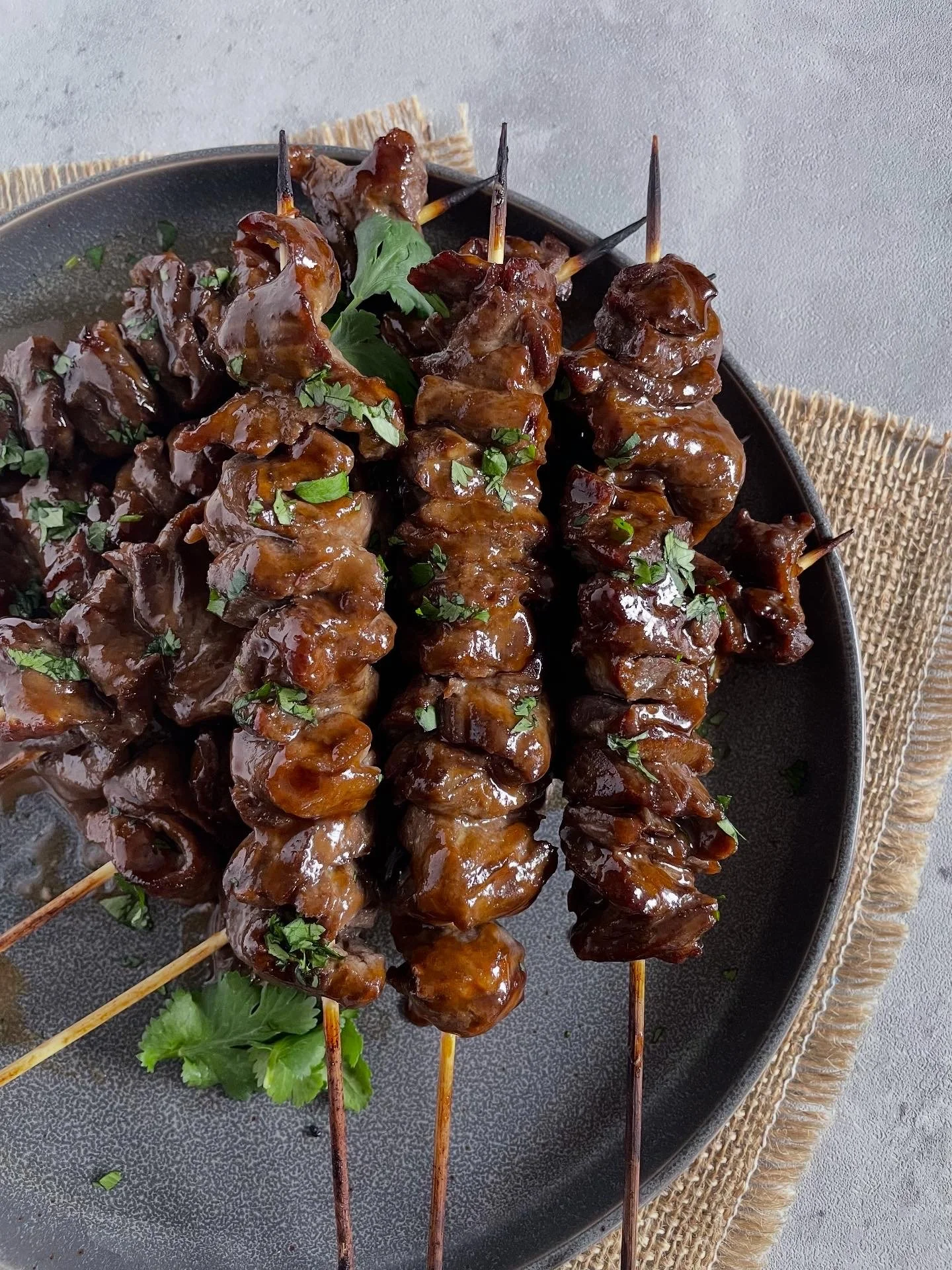 Bulgogi Beef Skewers