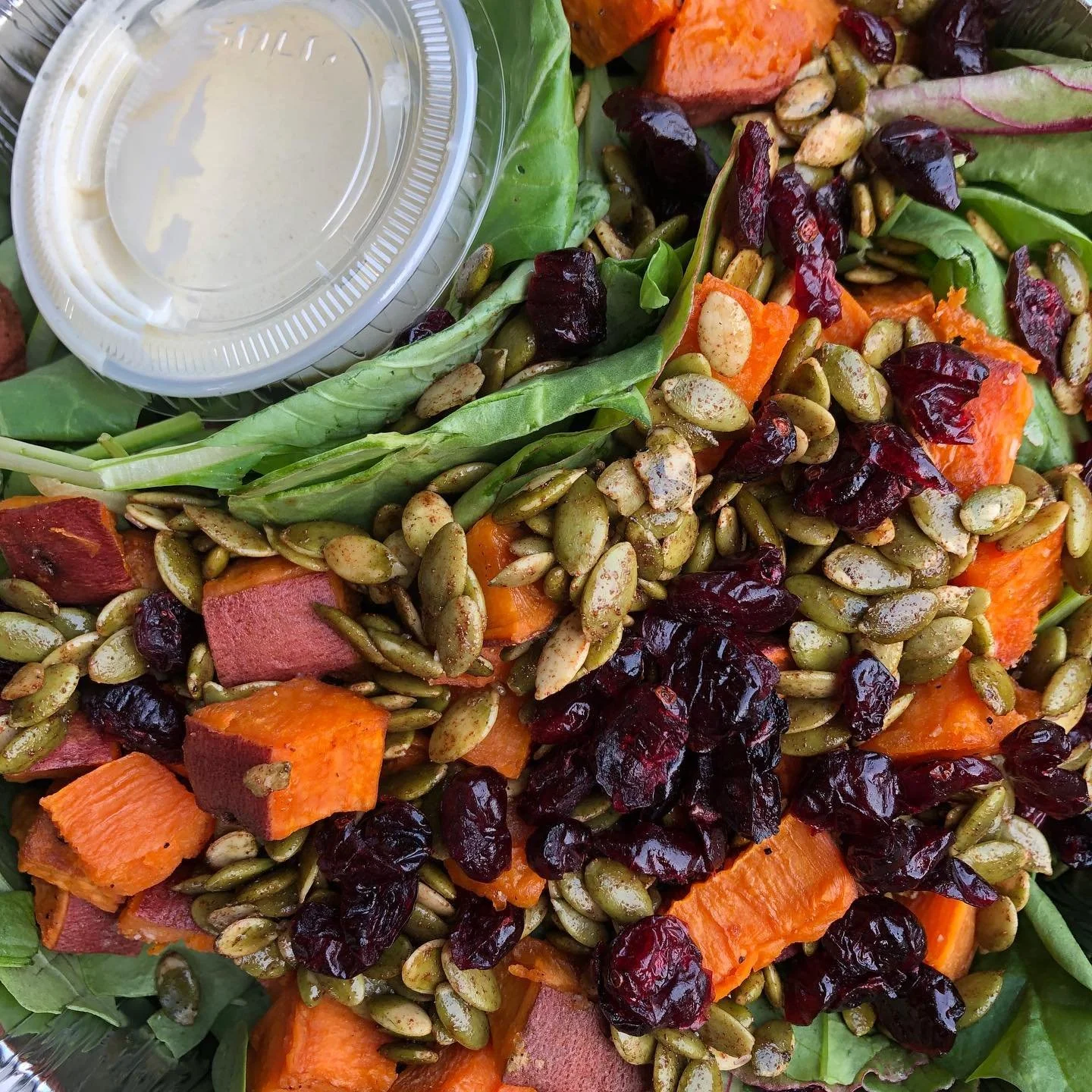 8/18 Delivery: Autumn Glow Salad (single serving)