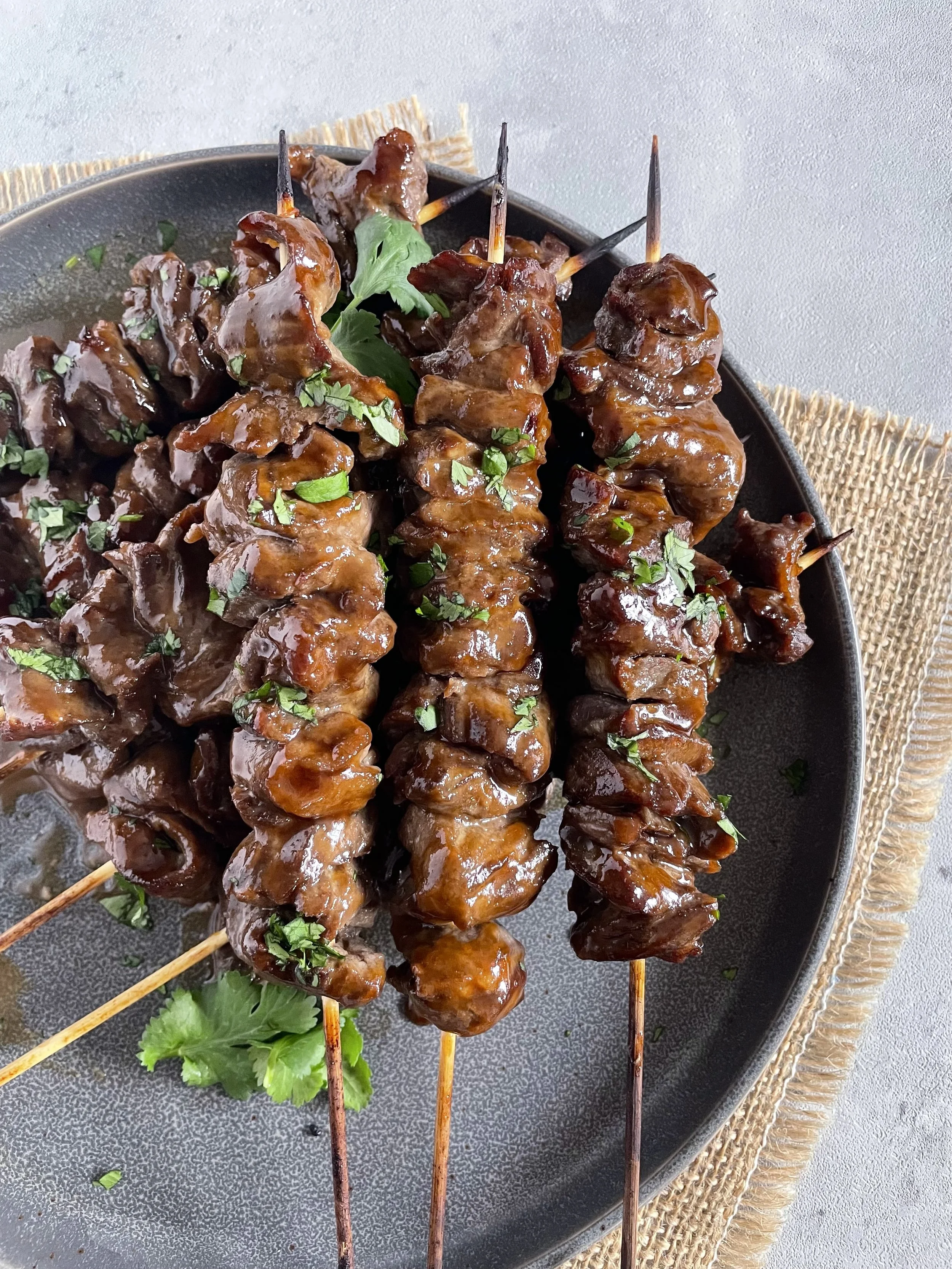 4/14 Delivery: Bulgogi Beef Skewers, Coconut or Plain Jasmine Rice, Sunshine Crunch Salad