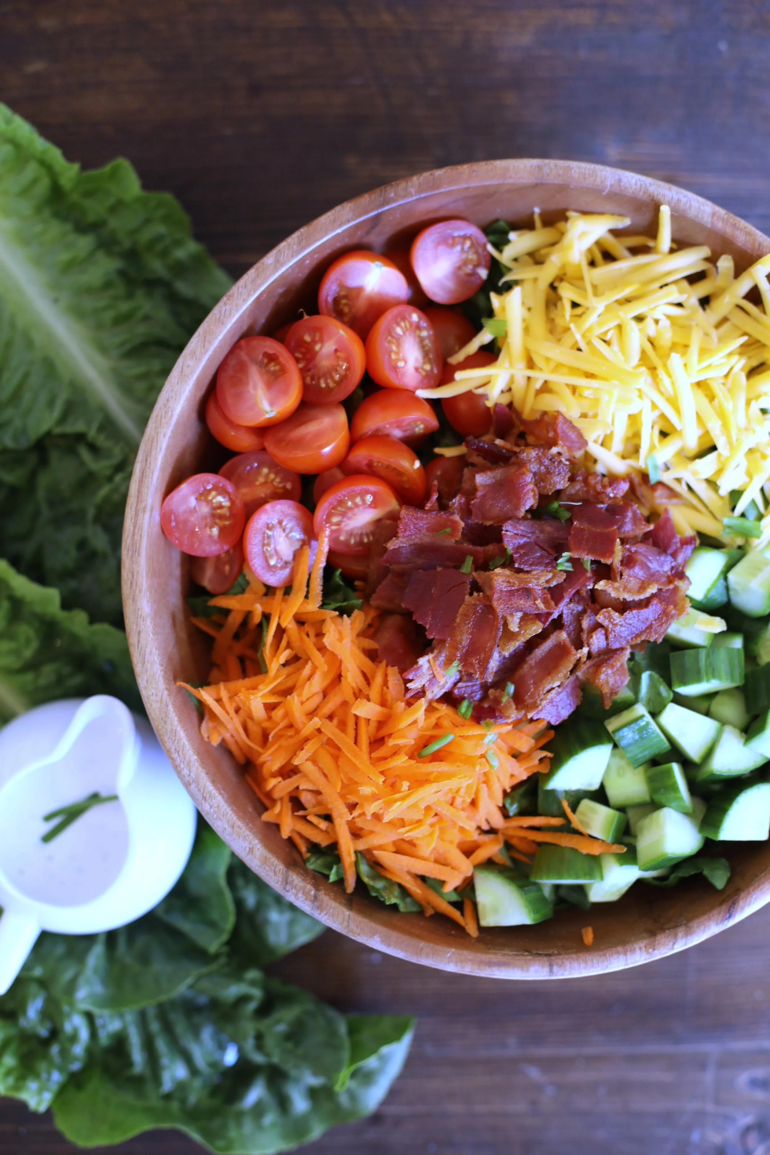 6/30 Delivery: Chicken Bacon Ranch Lunch Salad