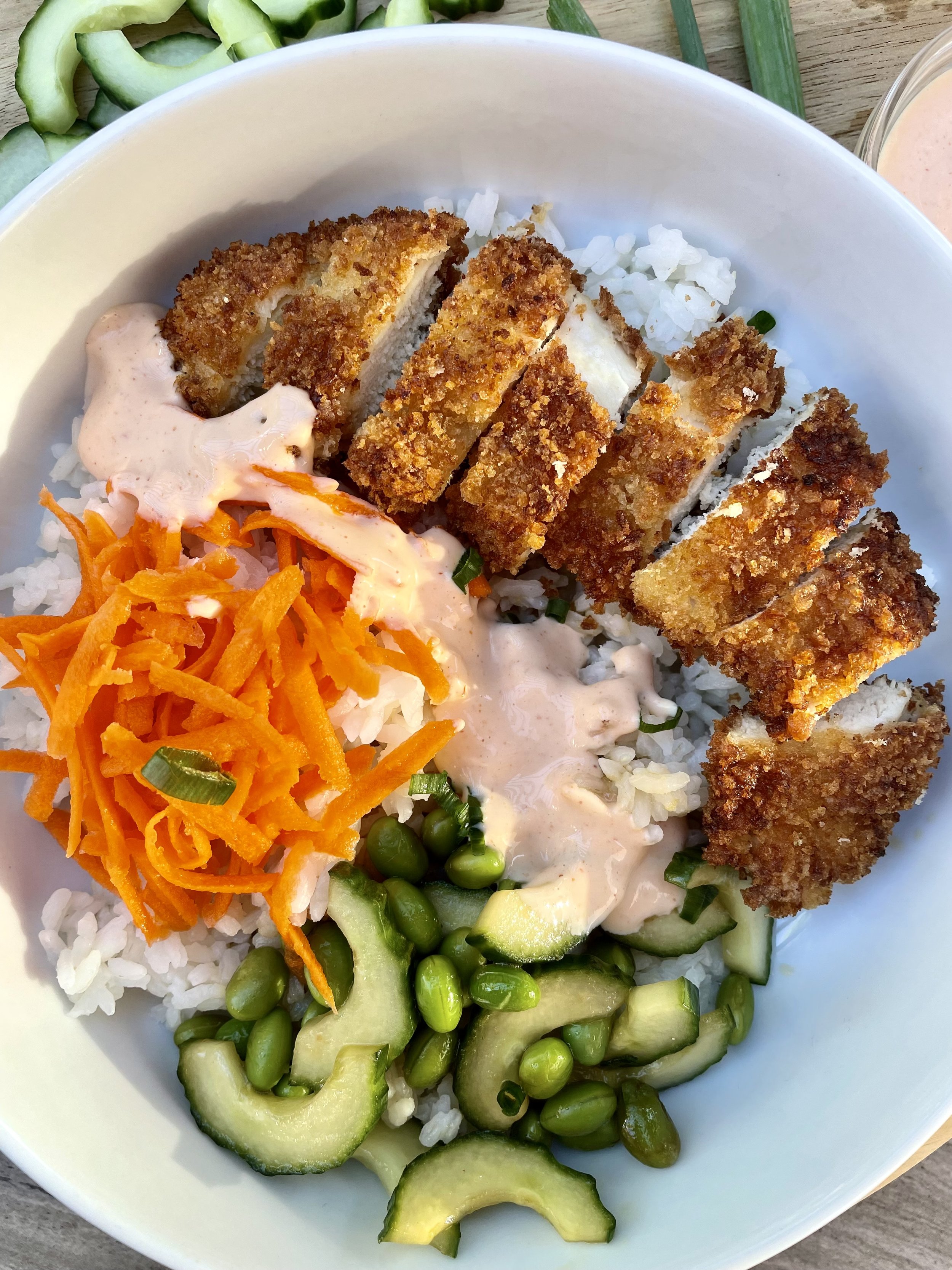 6/2 Delivery: Chicken Katsu Bowls