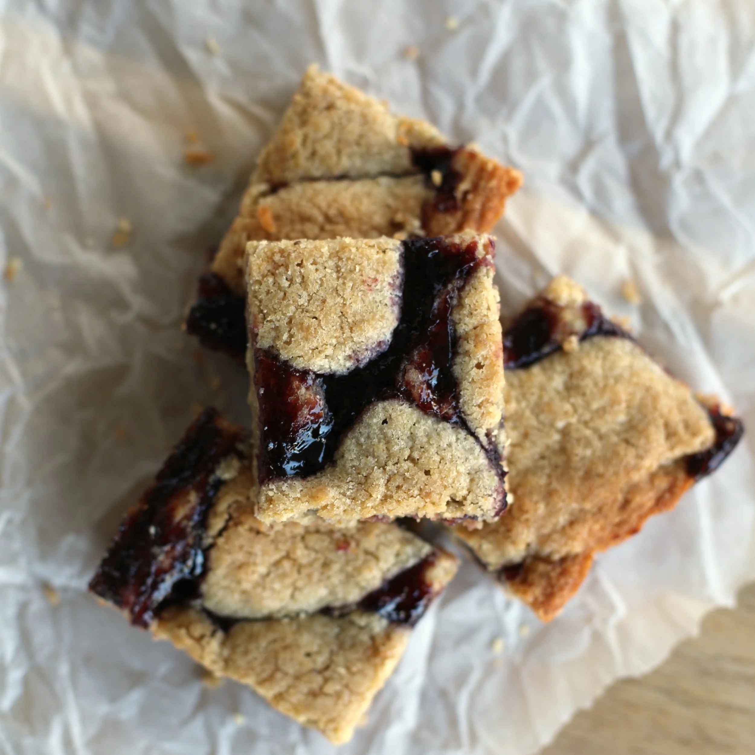 3/31 Delivery: Blackberry Oat Shortbread Bars