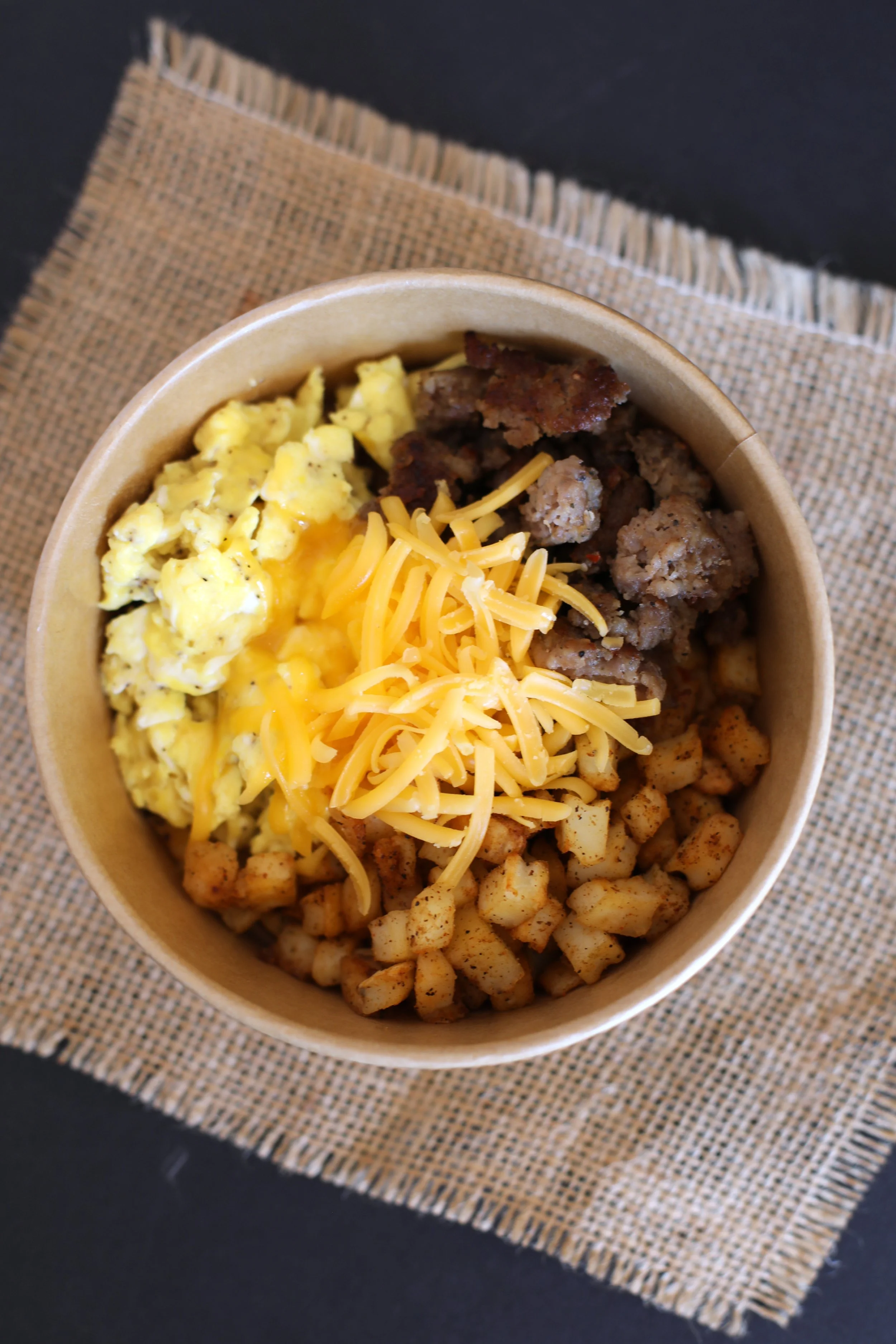 9/1 Delivery: Sausage, Egg & Potato Breakfast Bowl