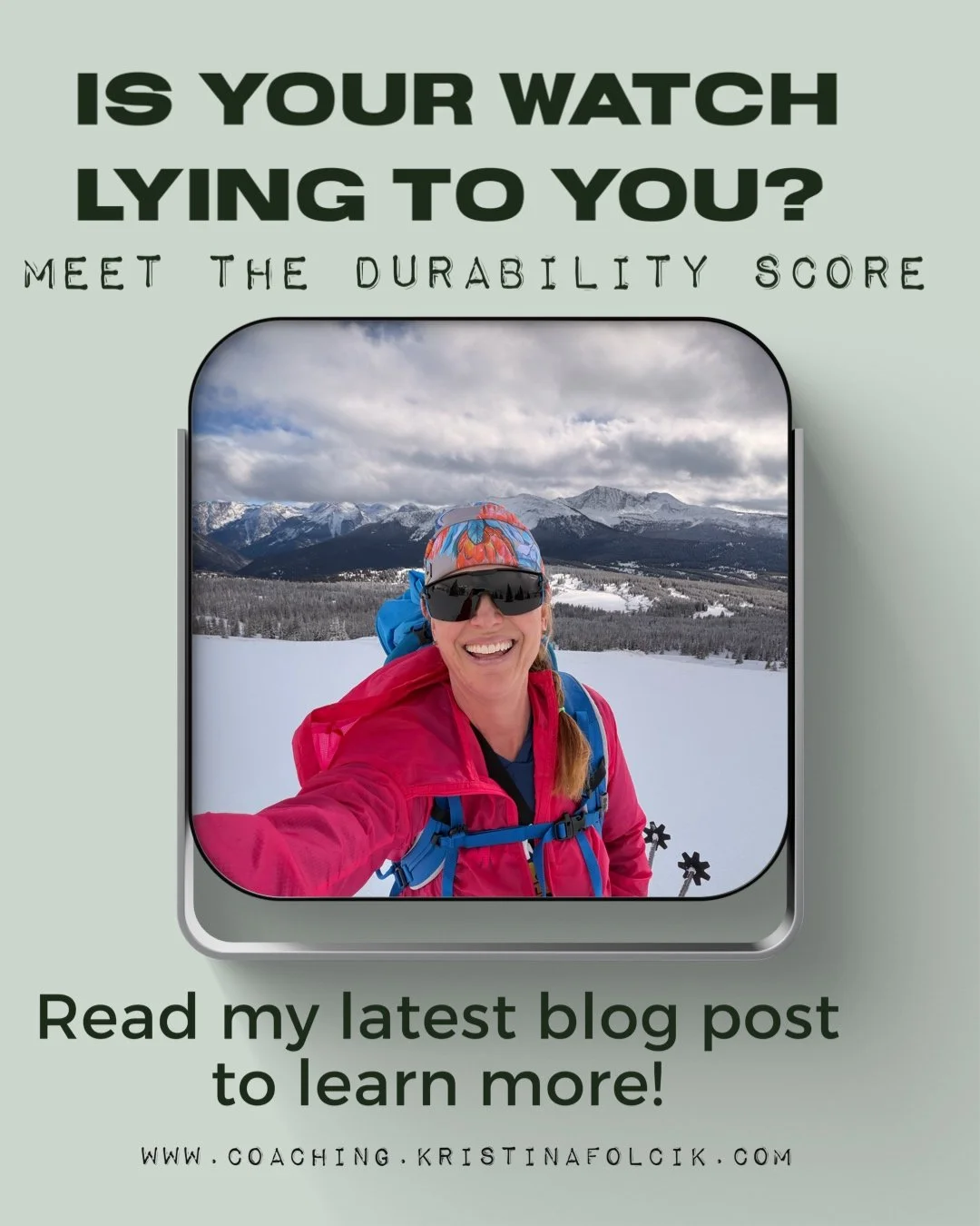 📈 Is Your Watch Lying to You?  Meet the "Durability Score."

We&rsquo;ve all been there: Your Oura ring says you&rsquo;re "Ready," but you feel like a slug. Or your Garmin says you&rsquo;re "Overreaching," but you just 