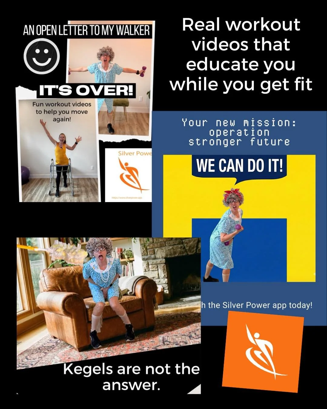 To my followers watching their parents or older friends slow down: It doesn&rsquo;t have to be that way.

Independence is everything. Being able to carry your own groceries, get off the floor easily, and keep up with the grandkids&mdash;that&rsquo;s 