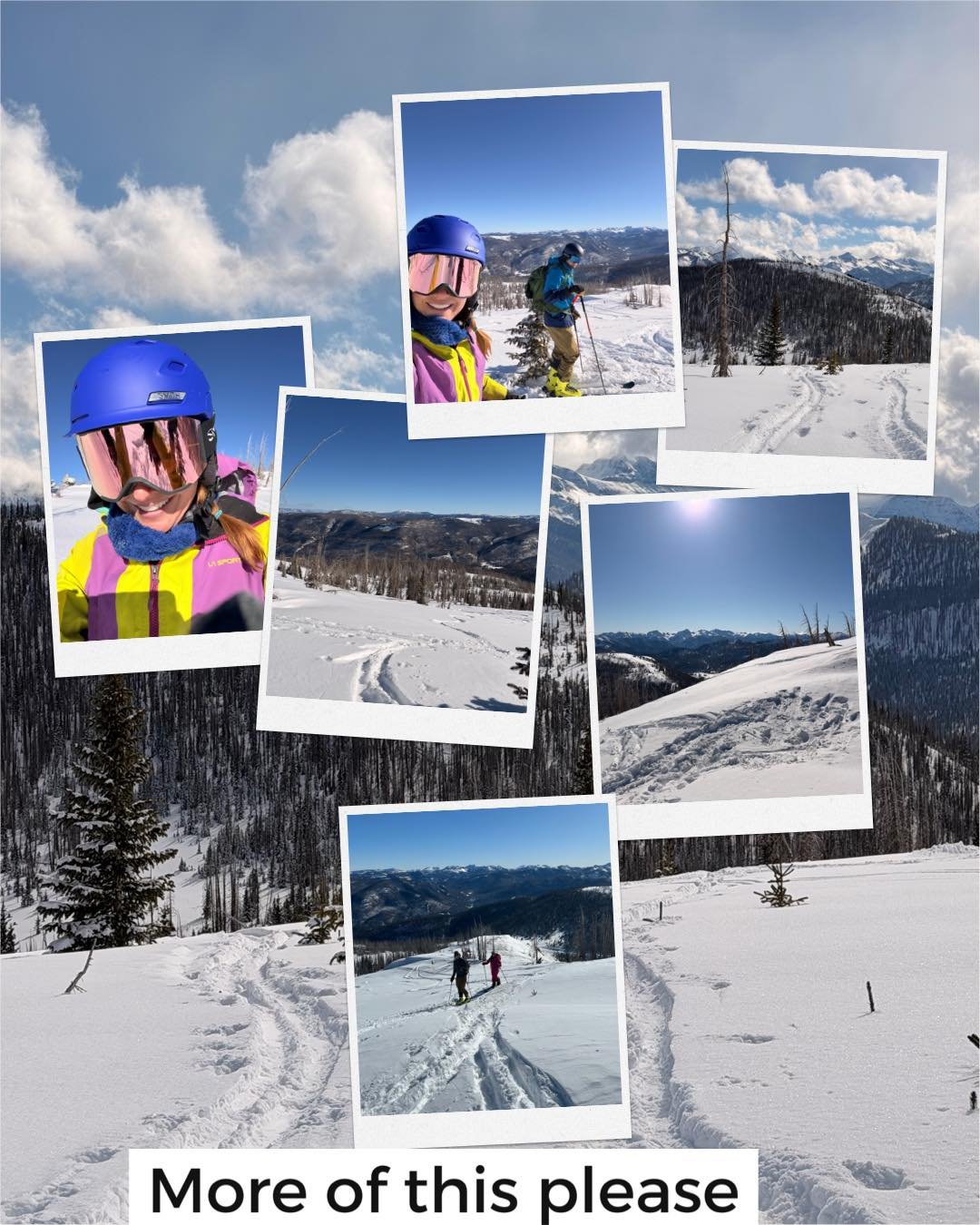 We finally got a good storm! 
Finding safe places to go backcountry snowboarding is not an easy task.
Rem does some research and we went to wolf creek pass. The drive was spicy but the snow was incredible!
We stayed on safer low angle terrain and eve