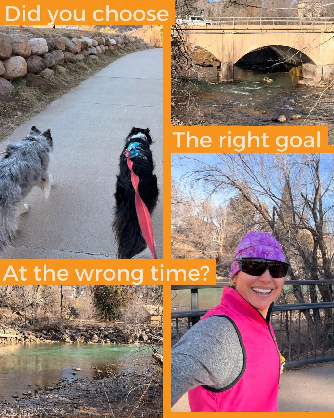 It&rsquo;s possible to have the right goal at the totally wrong time. 🕰️

We often choose lofty goals without looking at the reality of the commitment required. We see the finish line, but not the months of sacrifices it takes to get there.

Since 2