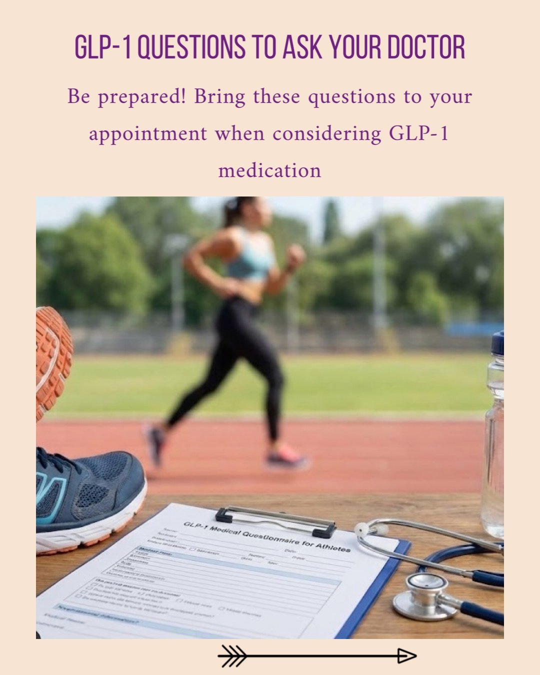 GLP-1 questions for athletes to ask their doctor

Heart Rate Monitoring: "Since these medications can increase resting heart rate or trigger arrhythmias, how will we monitor my cardiac function during high-intensity training?"

Neuropathy A