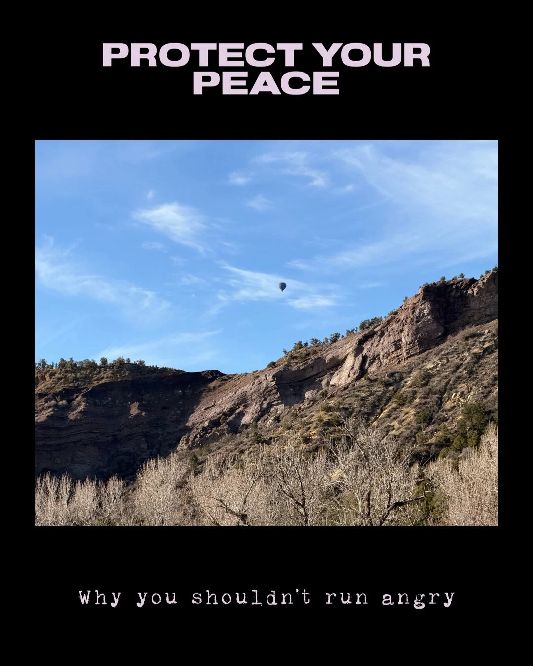 Protect Your Peace: Why I Stopped Running Angry 🛑🧘&zwj;♀️

For a long time, I ran angry. I used the trails as a place to outrun my demons, thinking that if I just went hard enough, I could leave the trauma behind in the dirt.

But here is the truth
