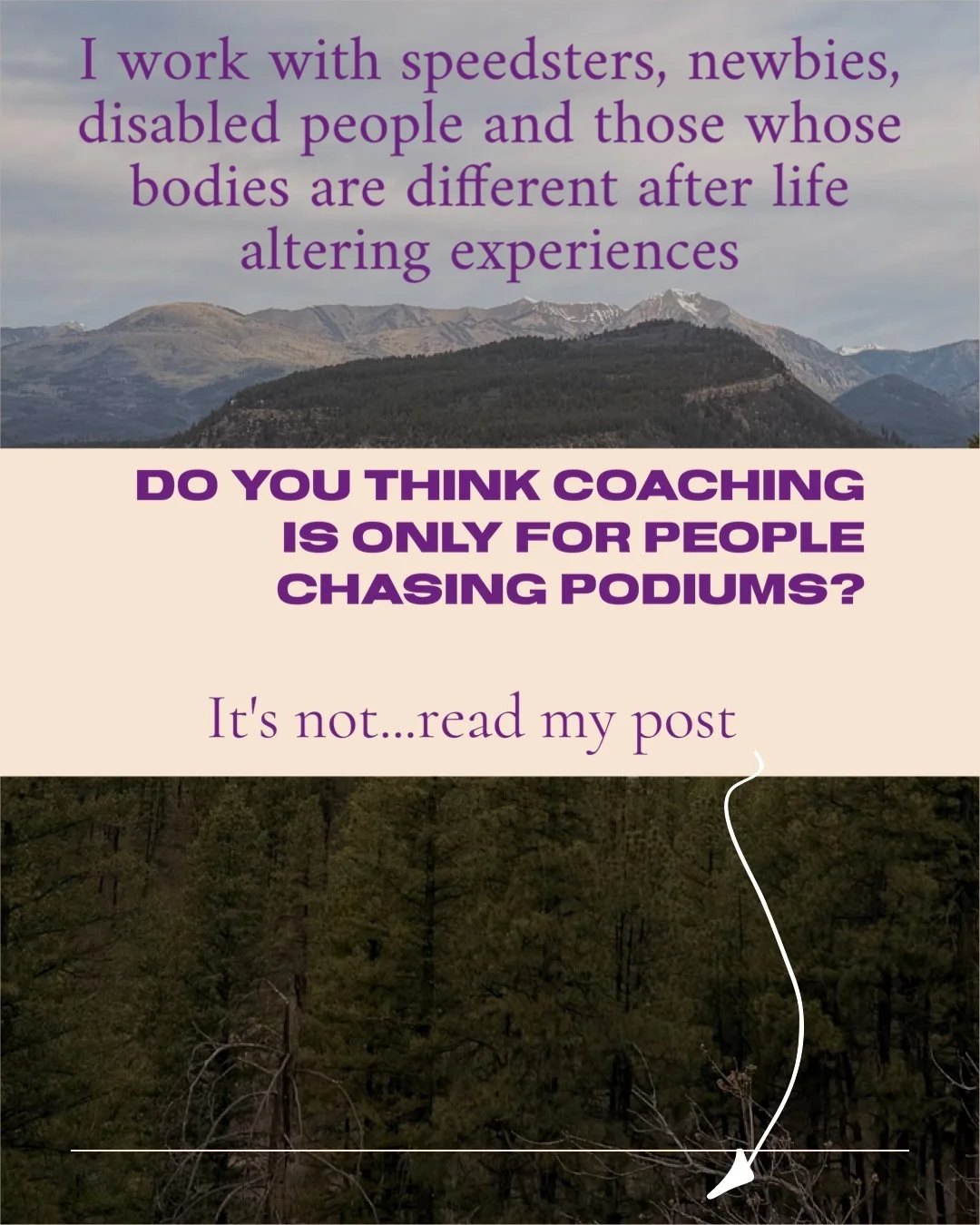 Think coaching is only for people chasing podiums? Think again! 🏃&zwj;♀️💨

I work with sub-3 marathoners, bucket-listers, and athletes who are navigating life-altering medical treatments. I&rsquo;m a solo business owner with a medical background wh
