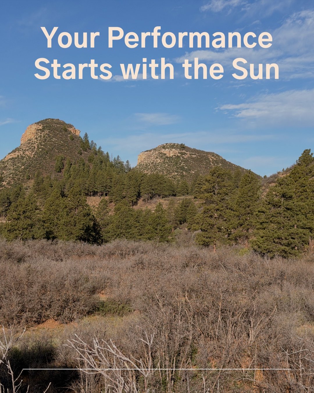 We track our heart rate, our power, and our miles. But are you tracking your light? 

Your Circadian Rhythm is the conductor of your entire biological orchestra. If your internal clock is off, your sleep, your energy, and your recovery will be, too. 