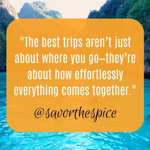 We believe in journeys that leave an imprint. Whether it's your first passport stamp or your fifteenth, the real souvenir is the shift within. Ready to start your next chapter? Click the link in our bio to start your next journey.

#SavorTheSpice #Bl