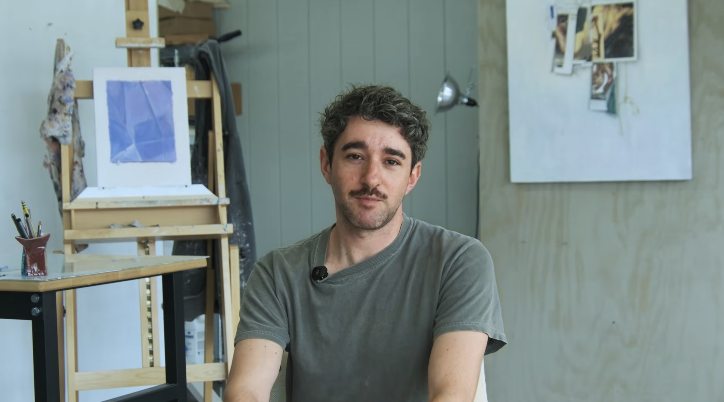 Hank Ehrenfried on Painting, Observation and the Mechanics of History