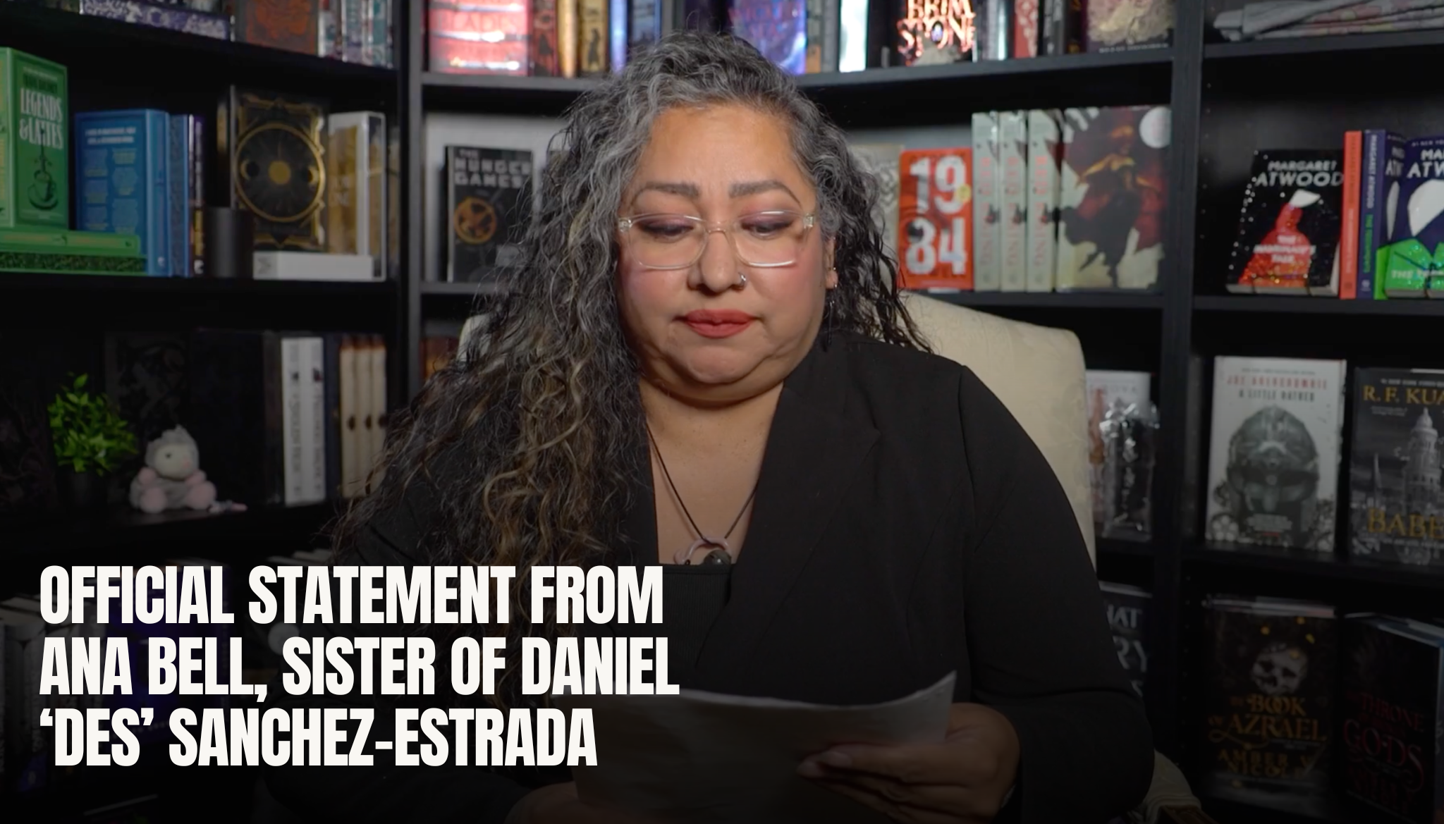WATCH: Official Statement From Sister of Daniel ‘Des’ Sanchez-Estrada, the Man Sentenced to 30 Years in Federal Prison for Moving a Box of Zines