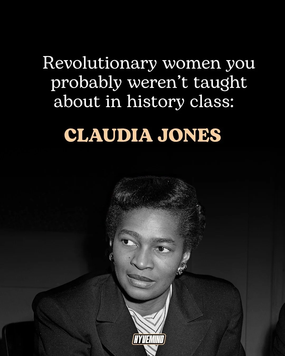 Claudia Jones helped develop a political language for understanding race, gender and class together, yet she is still missing from many mainstream histories of feminism, civil rights and the American left.

A Black communist organizer, journalist and