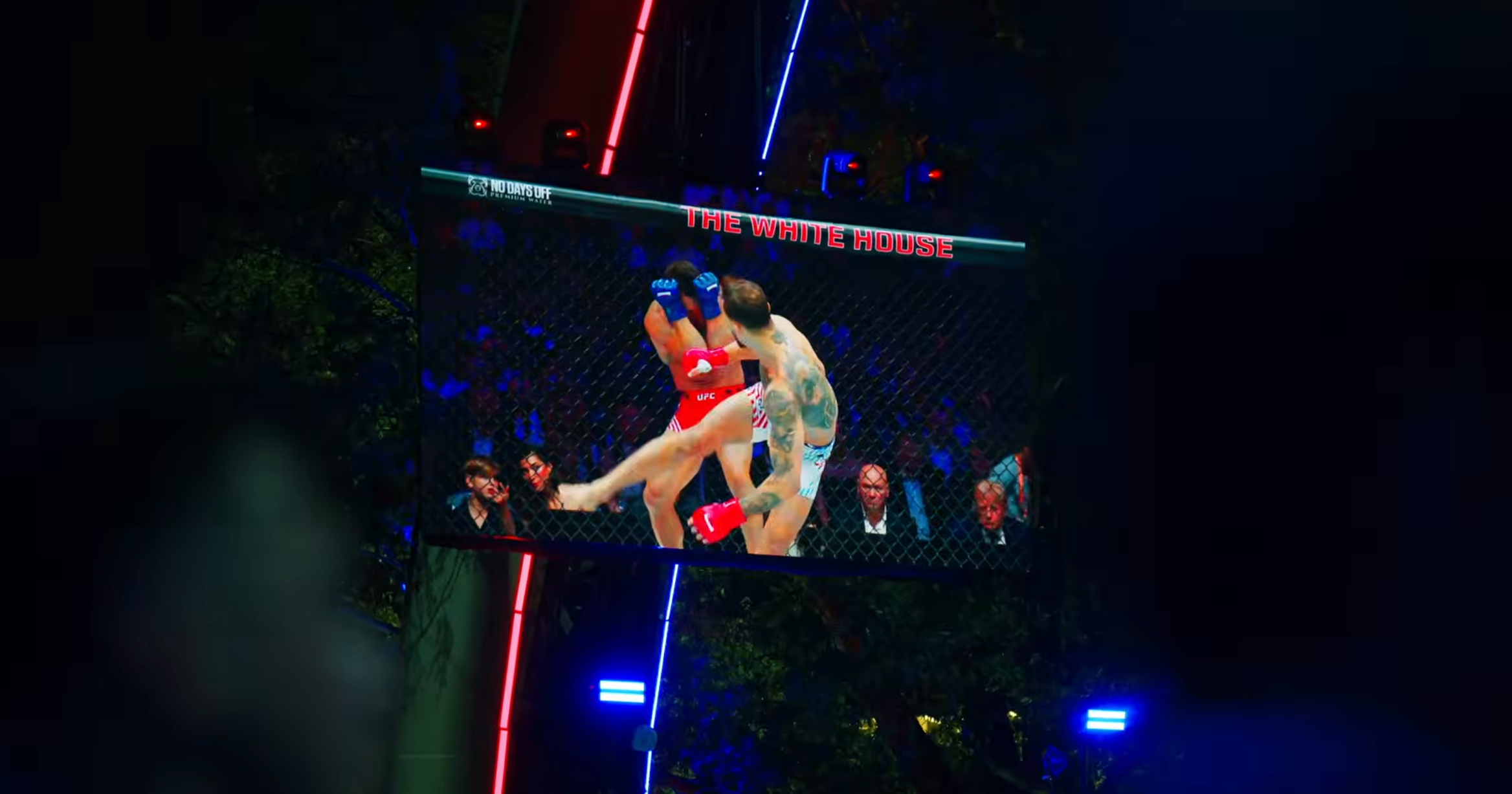 The Cage Fight On the White House Lawn: A Masterclass In Stupidity