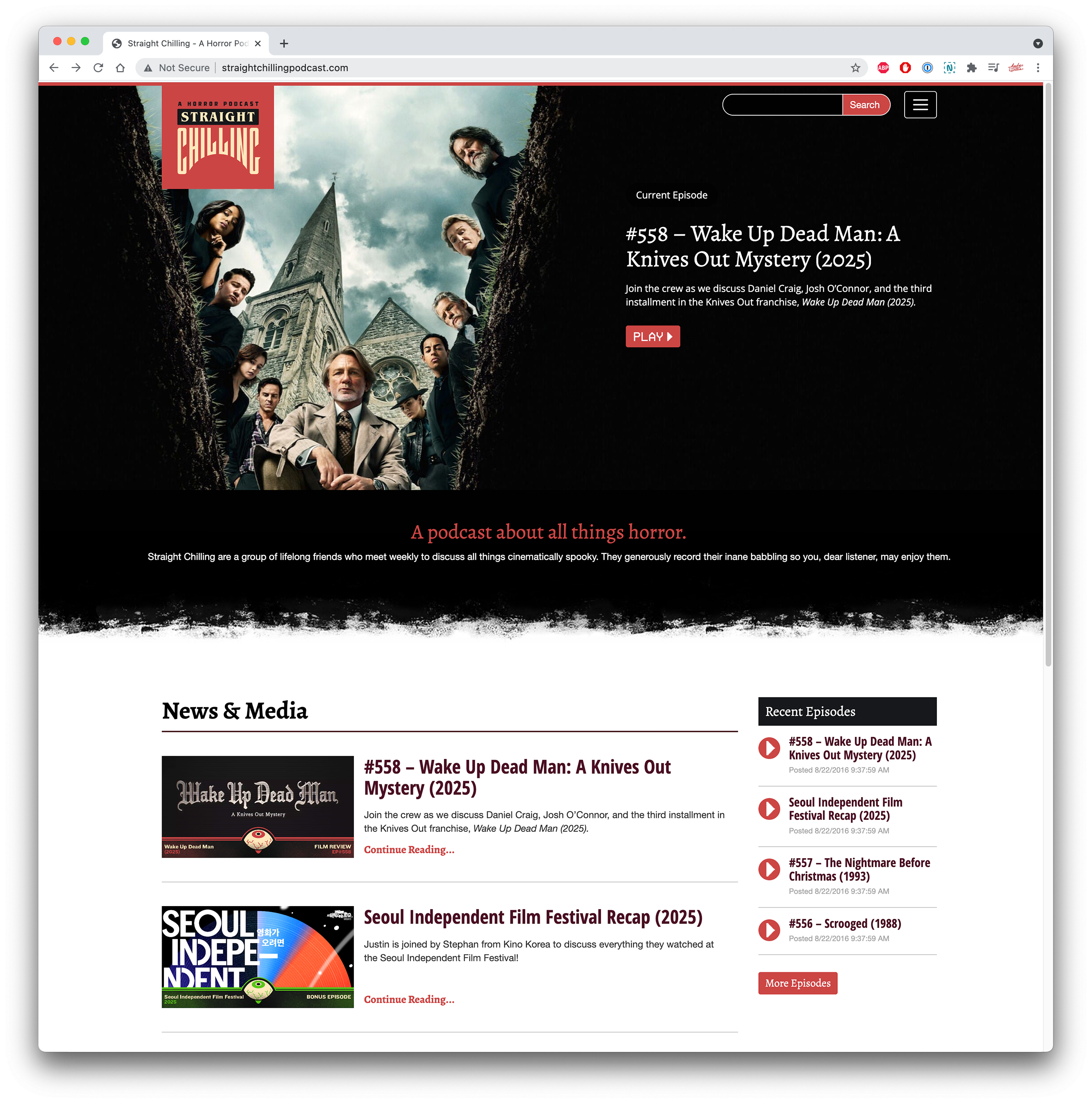 Straight Chilling - Home Page