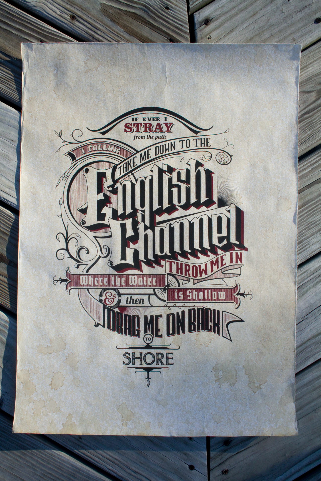 English Channel - Poster