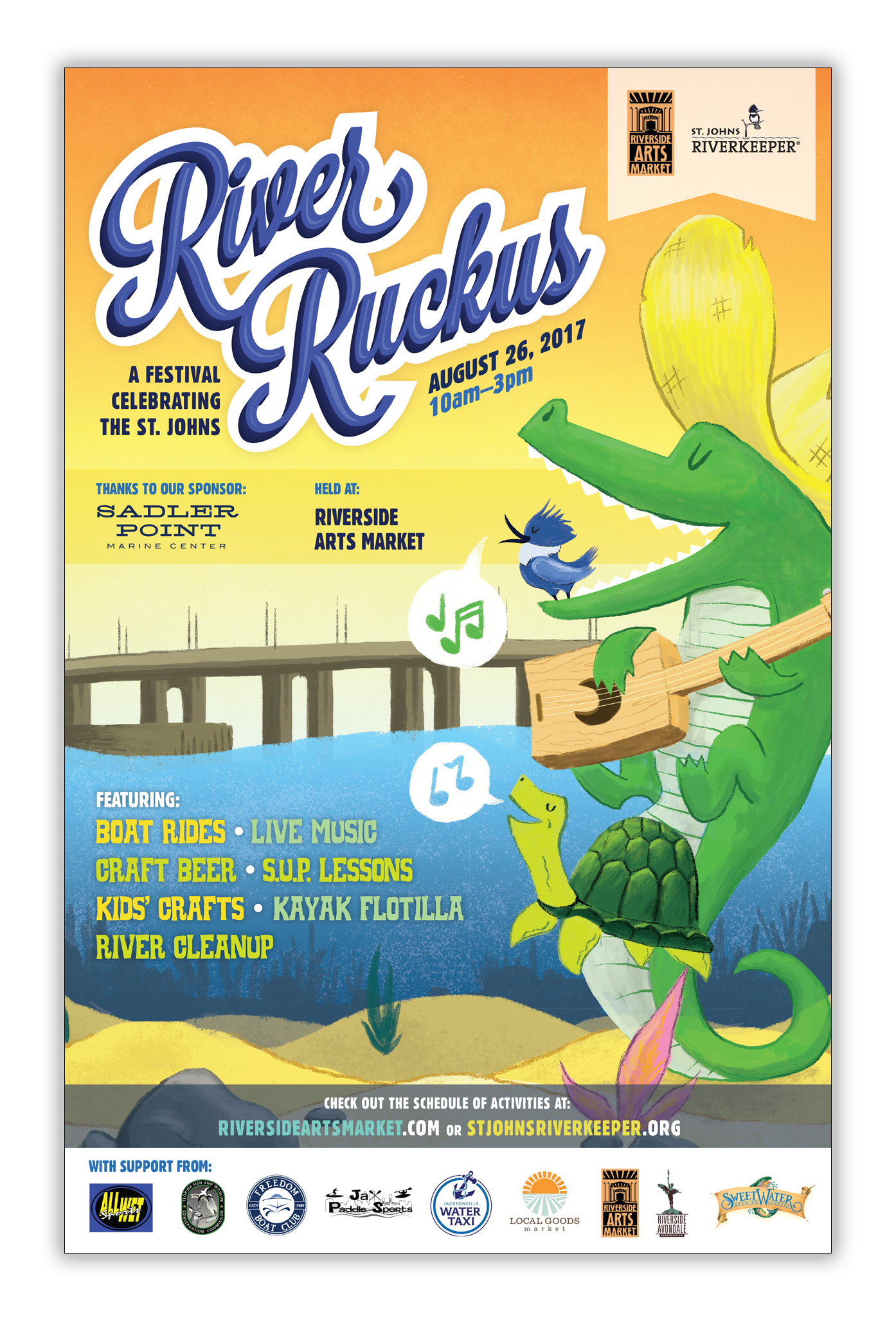 River Ruckus 2017 Poster
