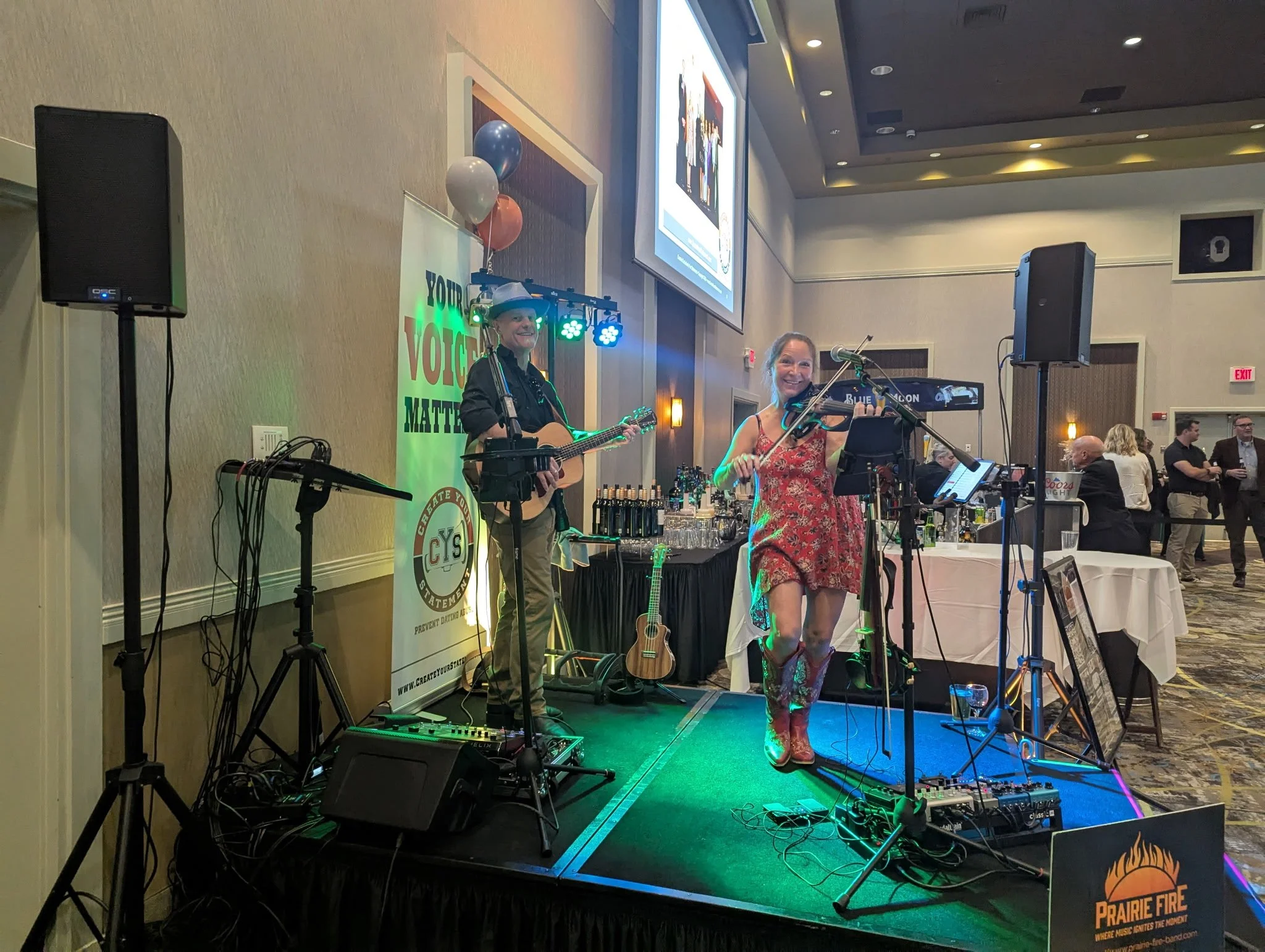 Create Your Statement Gala ~ Prairie Fire Duo