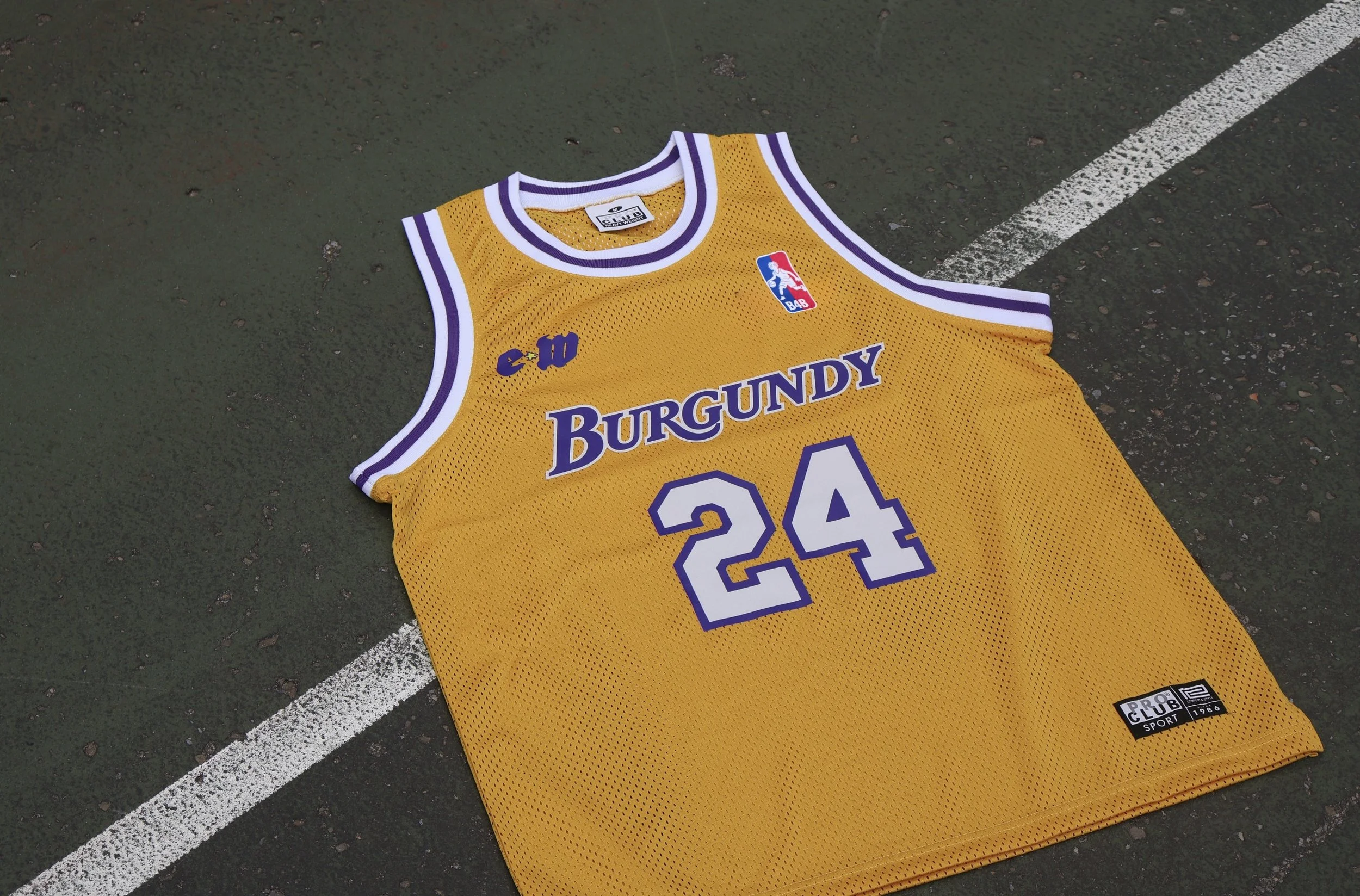 Burgundy Yellow/Lakerz