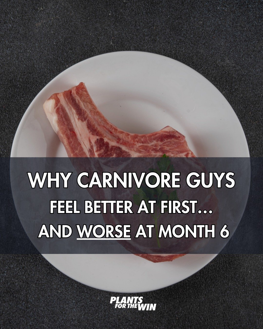 A lot of guys do feel better when they first go carnivore.

But feeling better after removing processed food doesn&rsquo;t necessarily mean fiber was the enemy.

For most people, they also removed:
❌ ultra-processed food
❌ alcohol
❌ excess sugar
❌ ju